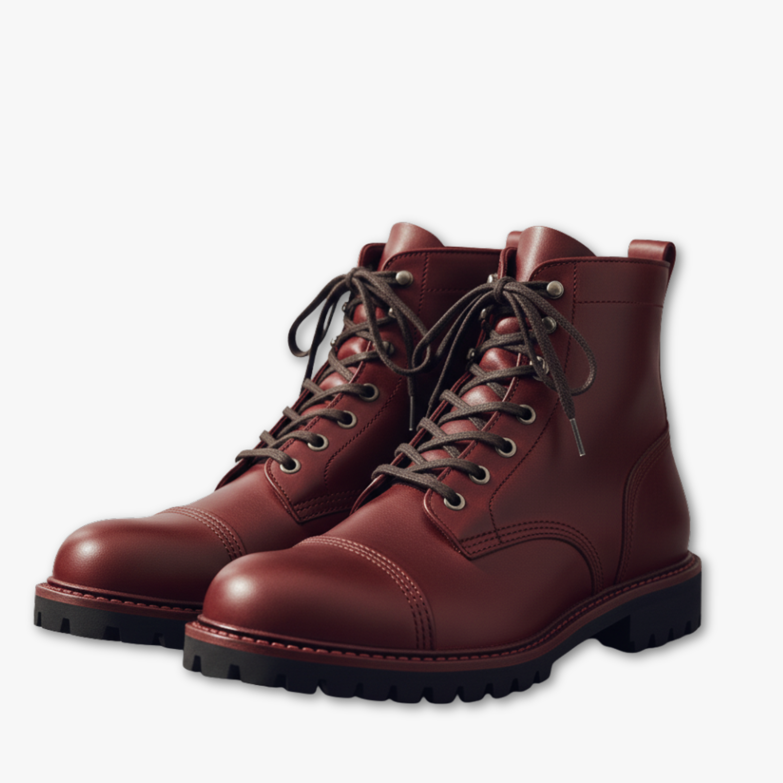 Men’s high leather boots