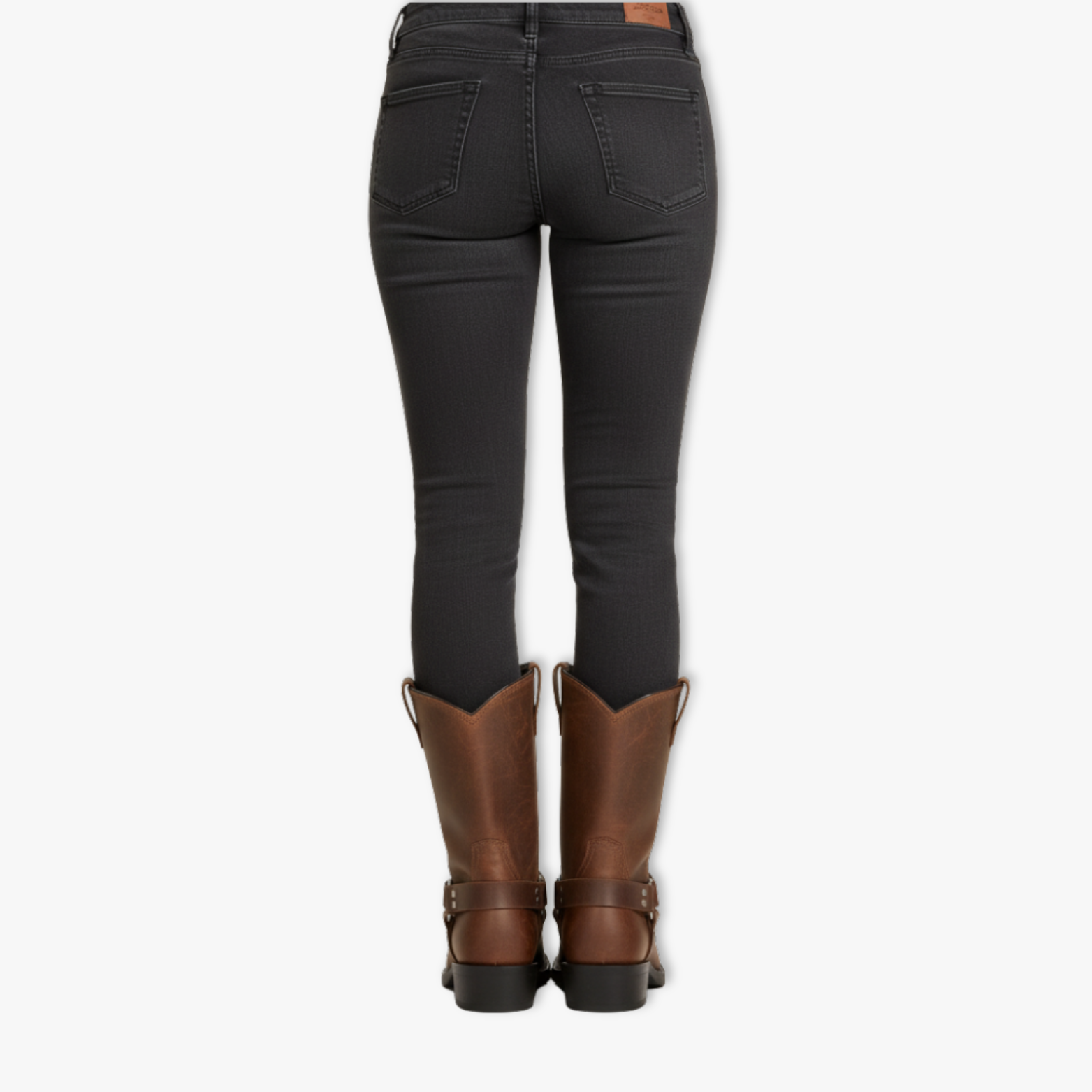 Men's Retro Western Mid Calf Cowboy Chelsea Boots