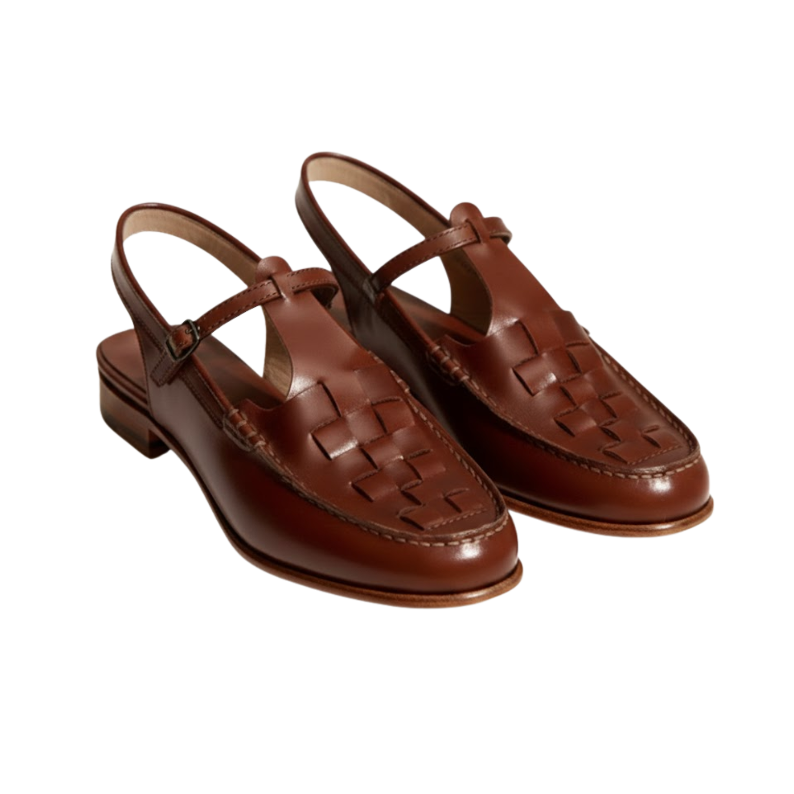 Vintage Woven Roman Fisherman Women's Sandals