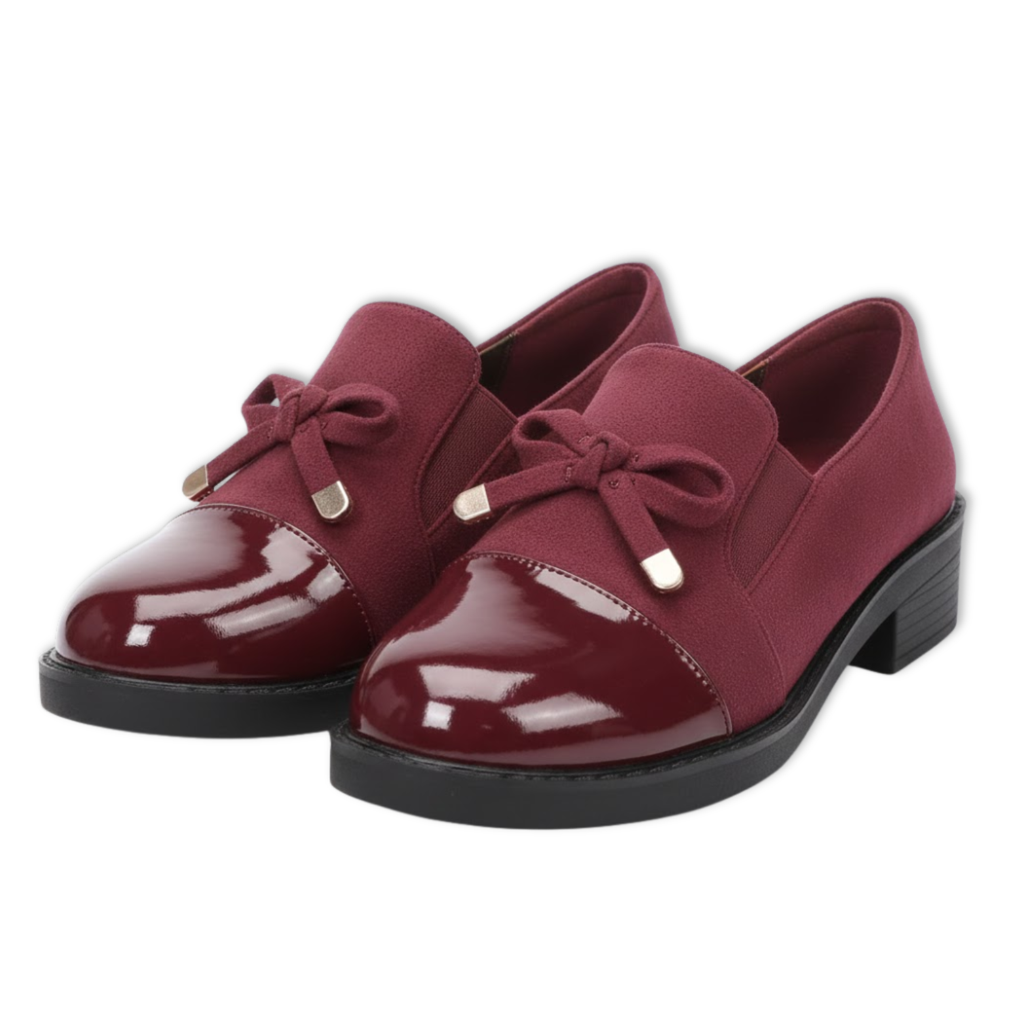 Women Casual Loafers Butterfly Knot Flat Bottom