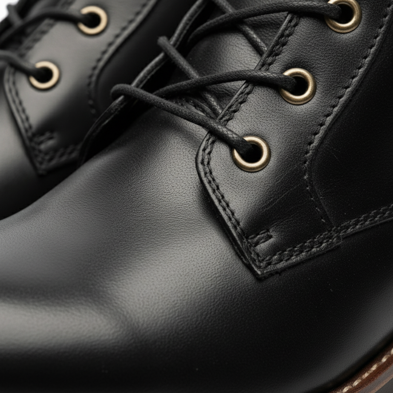 Men's Customizable Retro Leather Ankle Boots for Suits