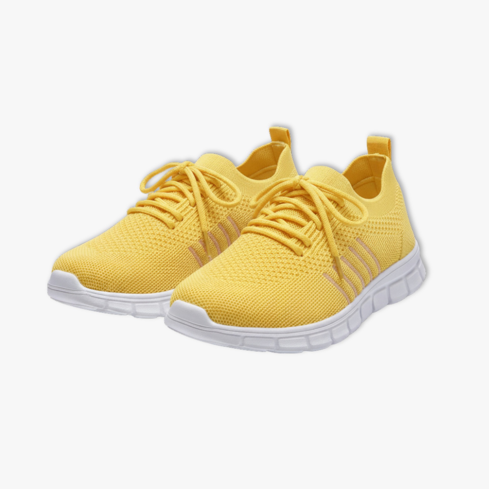 Women's Mesh Slip-on Platform Running Sneakers