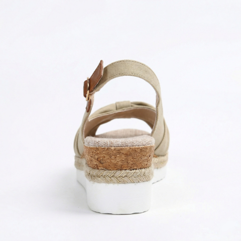 Women's Orthopedic Wedge Sandals Adjustable Slingback Shoes