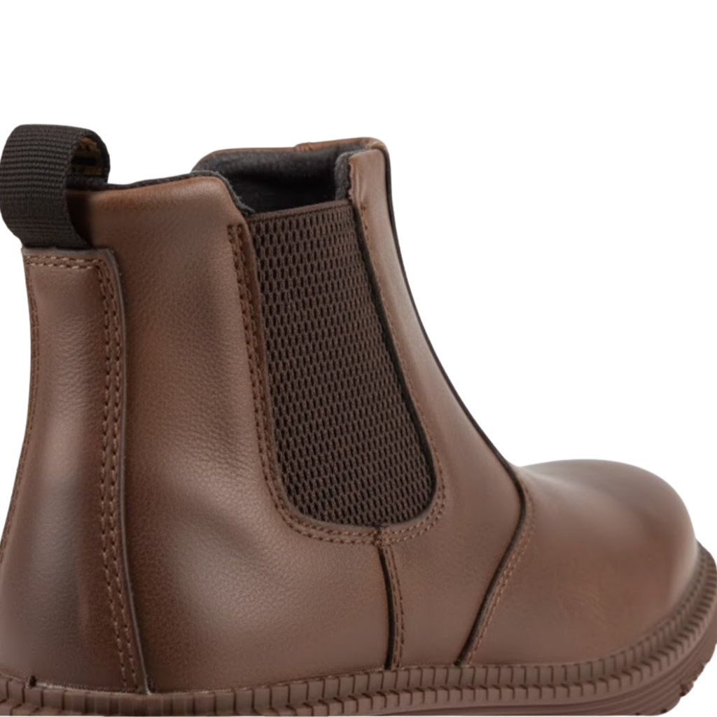 Waterproof Work Safety Boots Men Leather Steel Toe