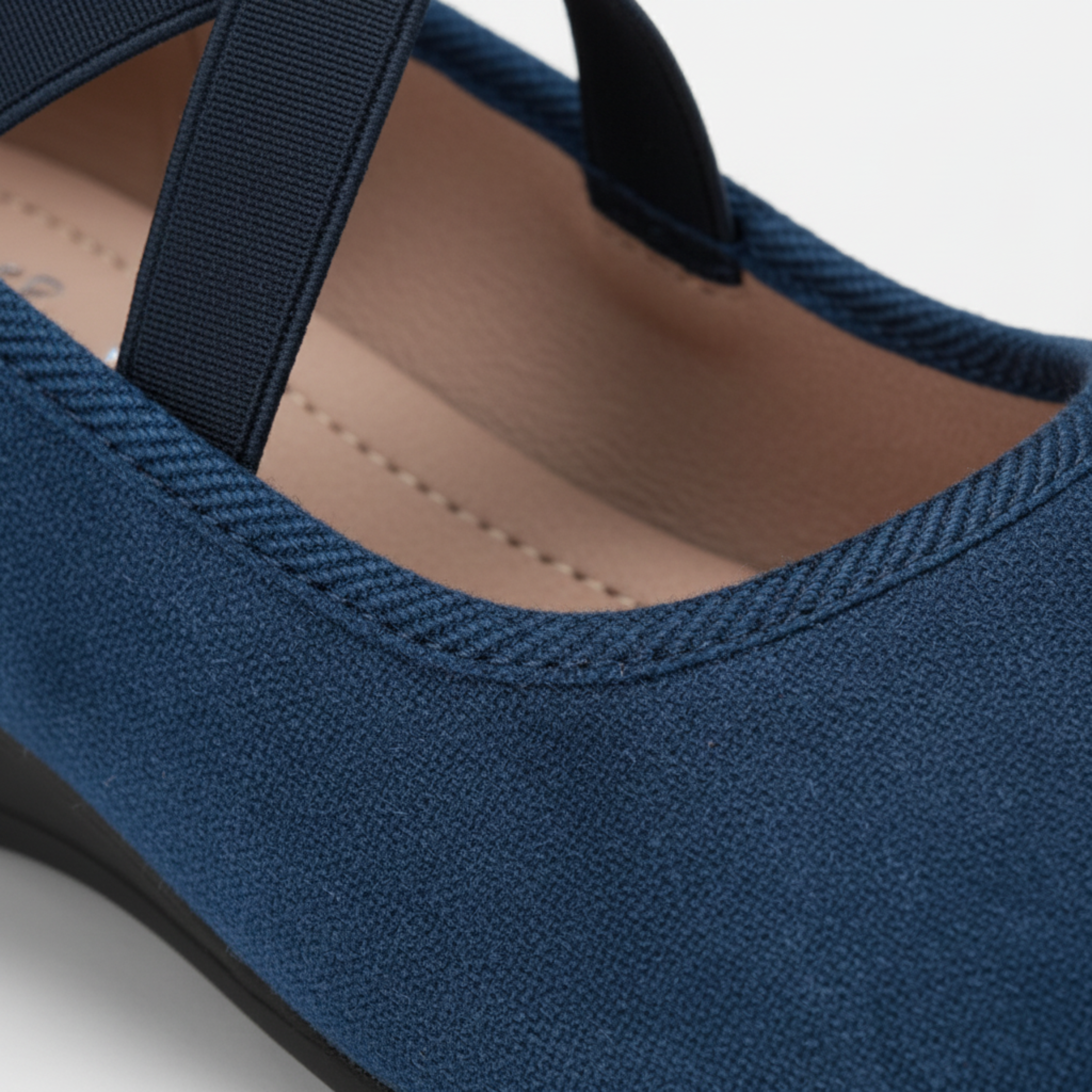 Ballerines orthopédiques en velours pour femmes style Mary Jane