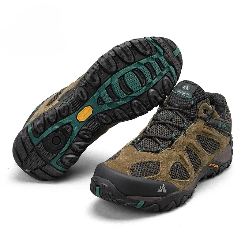 Unisex Hiking Shoes Breathable Mesh Outdoor Trail Sneakers