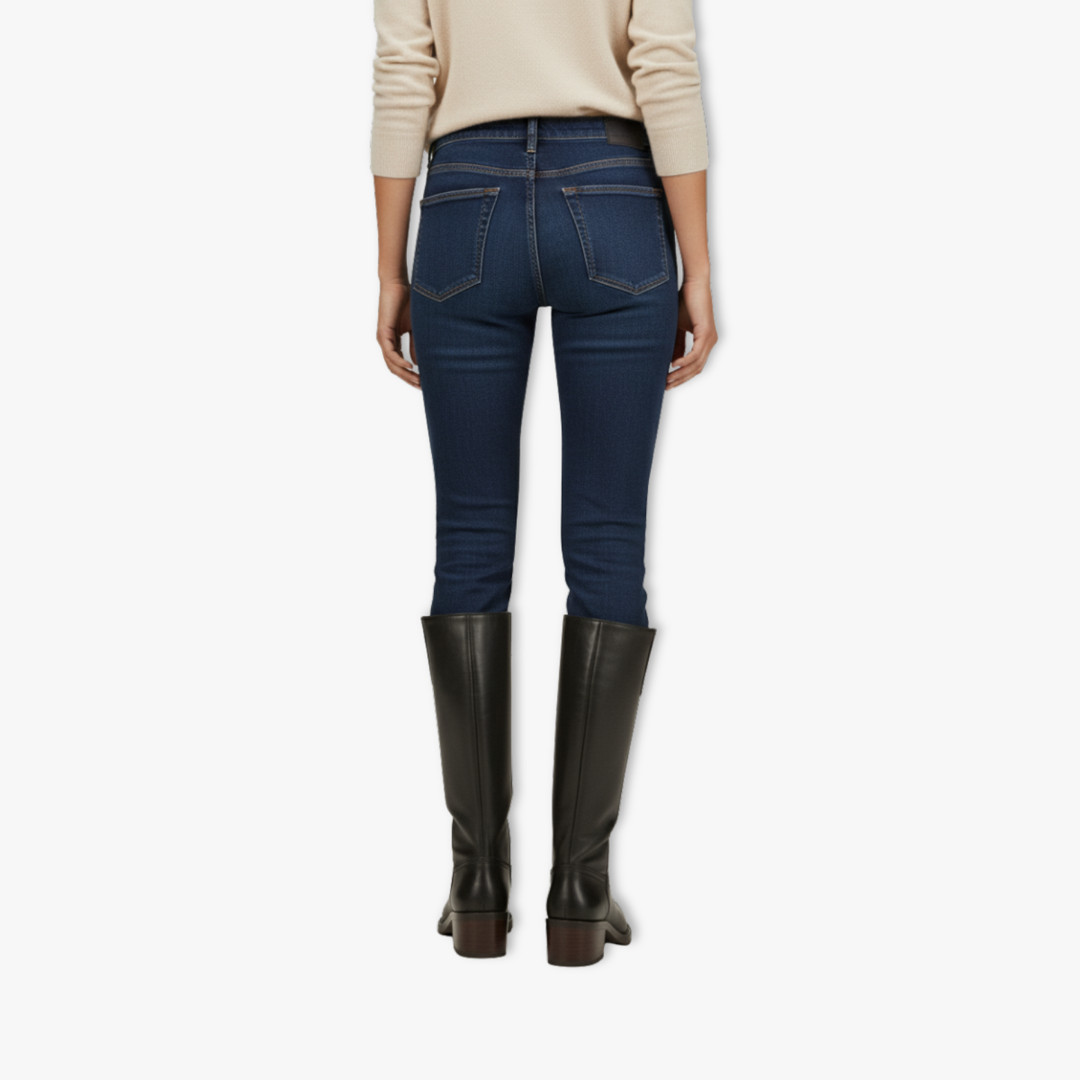 Women's Sexy Thigh High Heels Rubber Boots