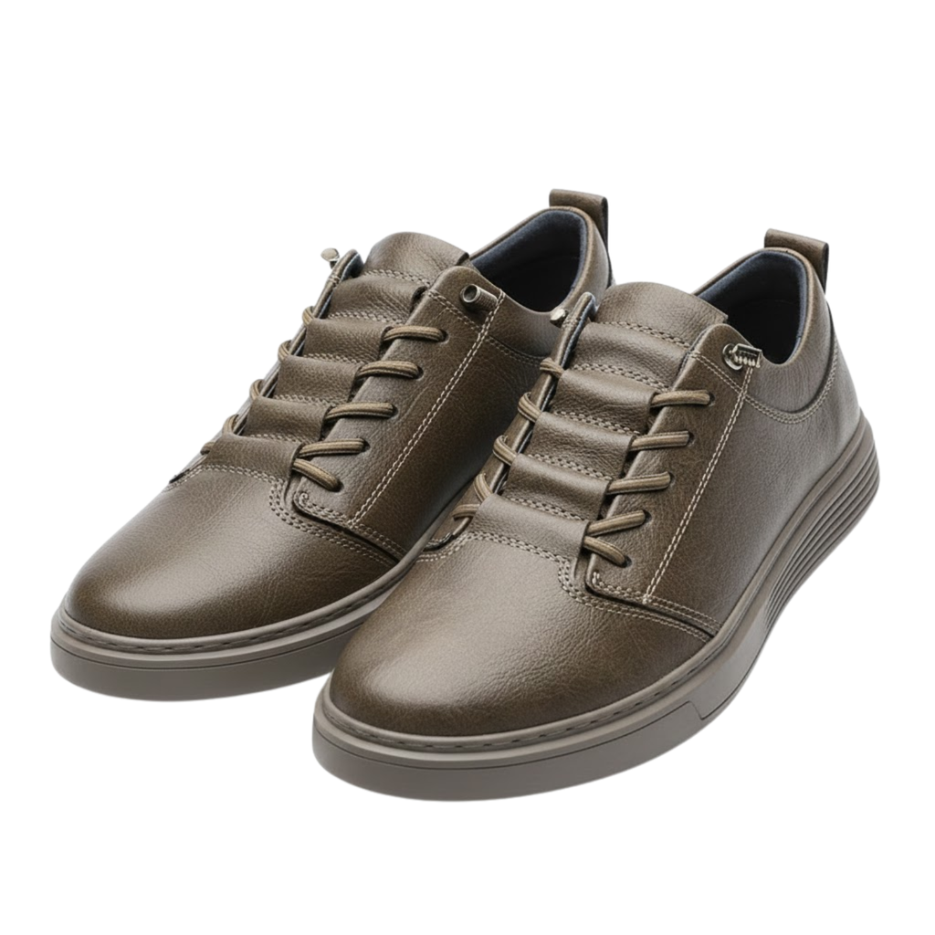 Men's Genuine Leather Italian Lace Up Oxford Shoes