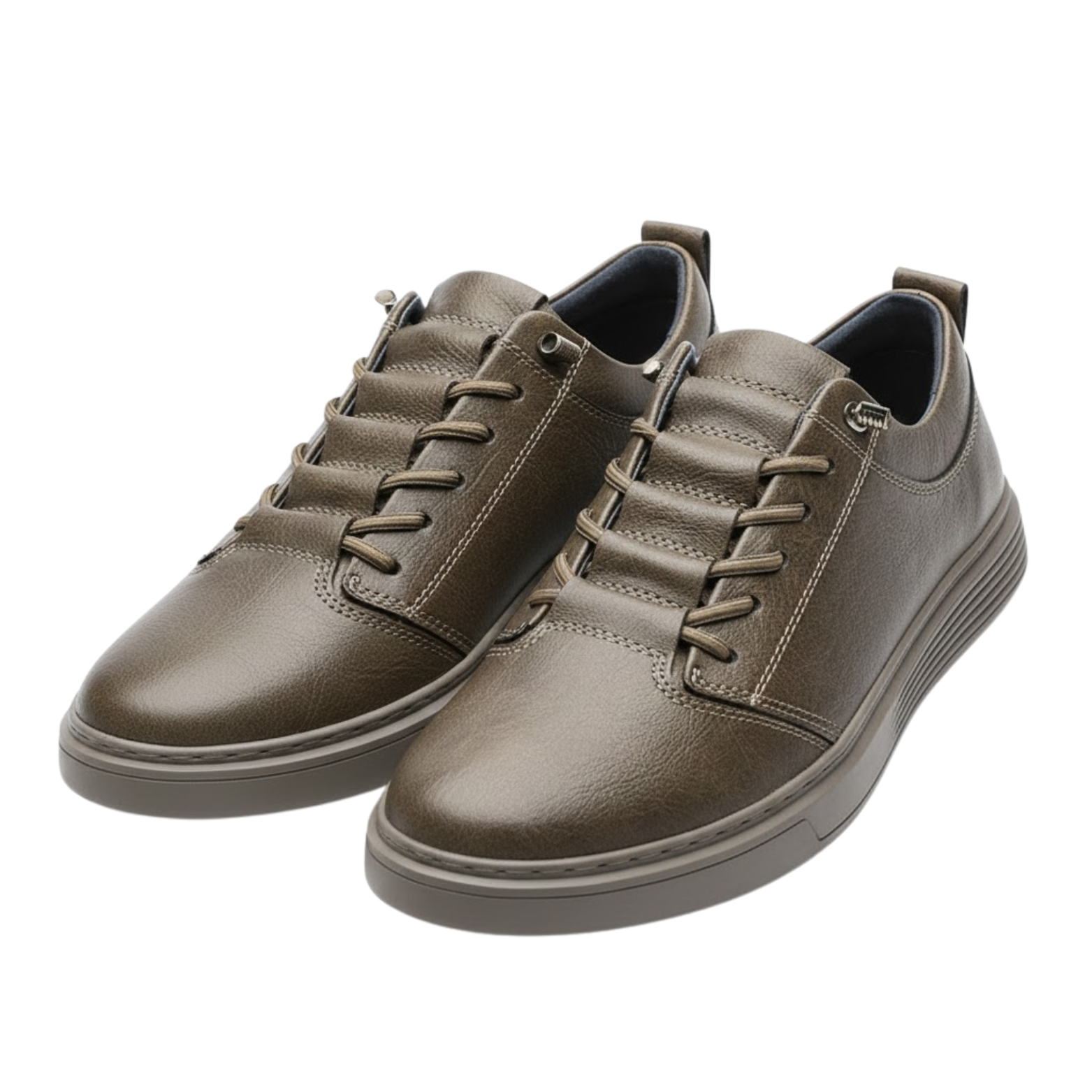 Men's Genuine Leather Italian Lace Up Oxford Shoes