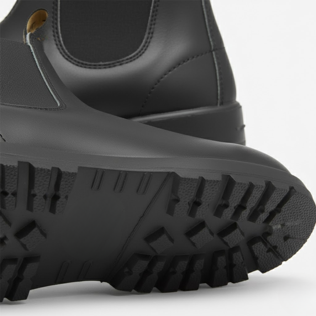 Men's Leather Boots Casual Slip On Formal Oxfords Boot Vintage Shoes