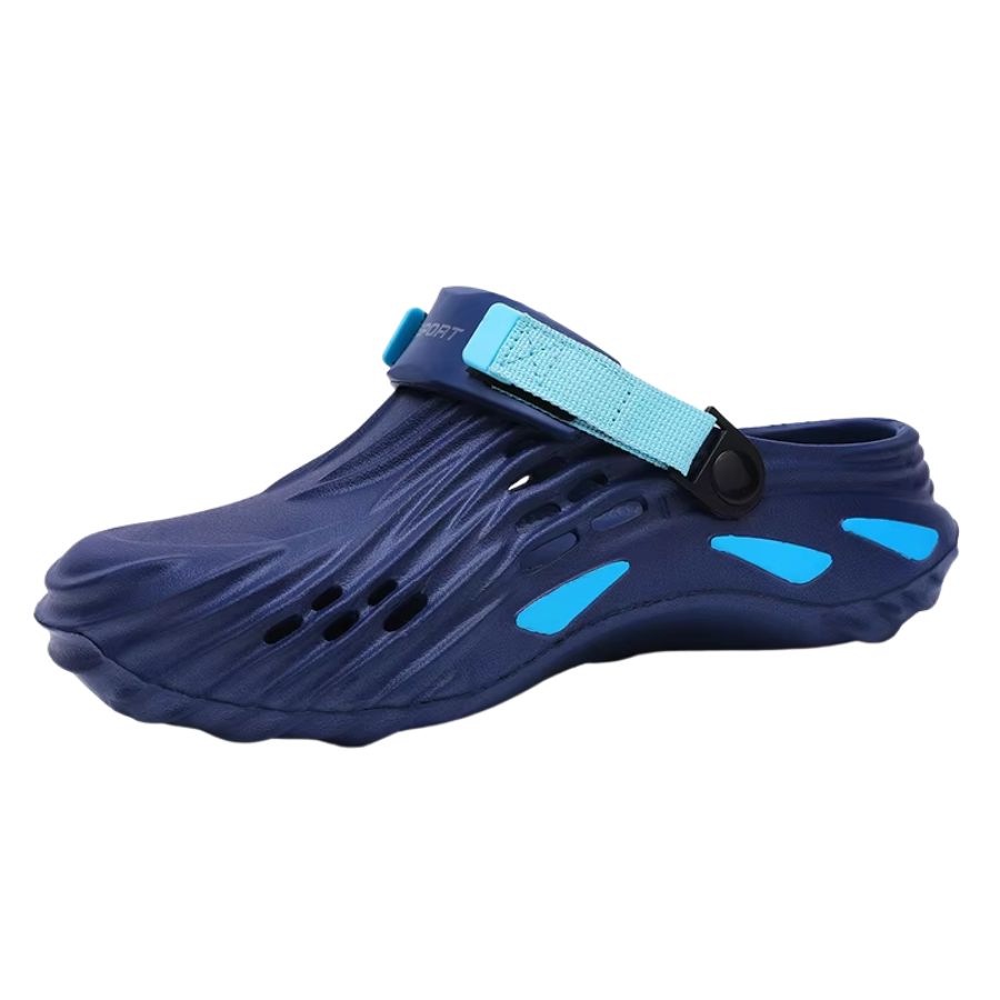 Ortopædiske haveklipklapper til mænd skridsikre letvægts sportssandaler med svangstøtte