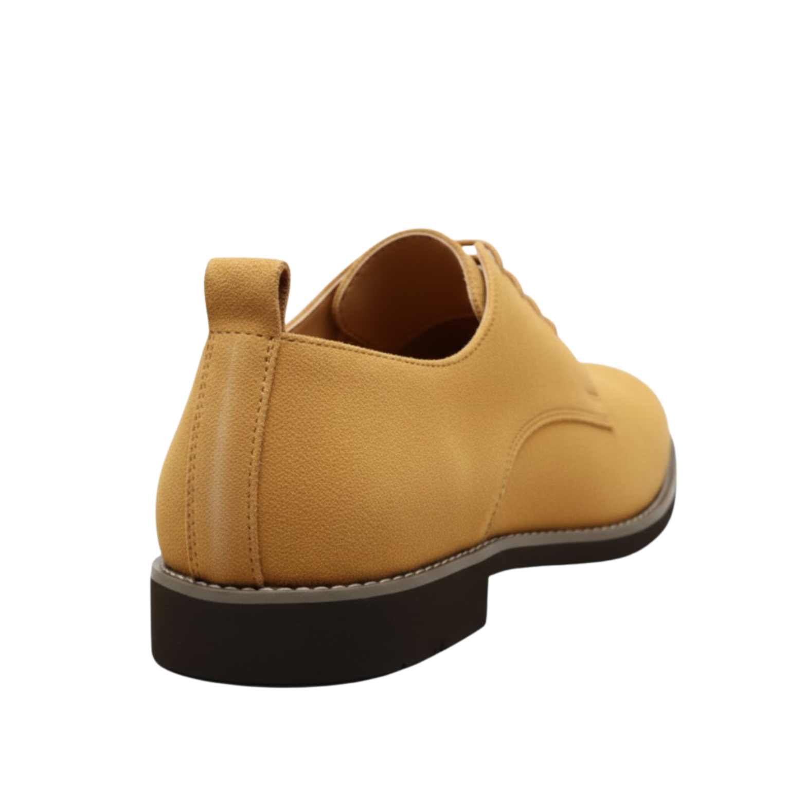 Casual Men Frosted Leather Shoes Rubber Surface