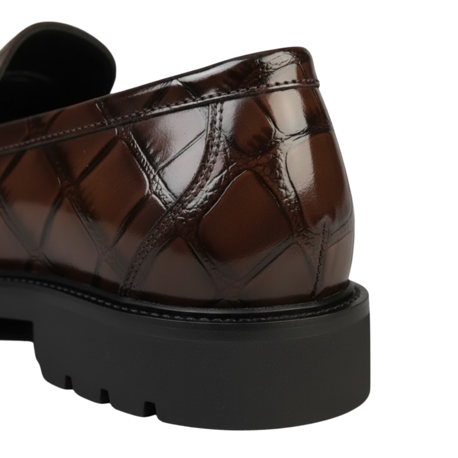 Men Retro Loafers Slip-on Platform Fringe Shoes