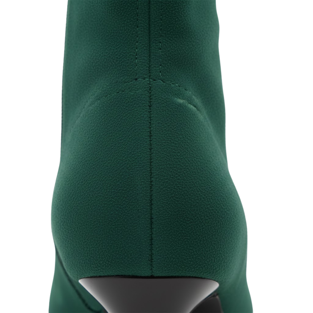 New Heel Women Boots Ankle Boots Pointed Toe Thin Heel