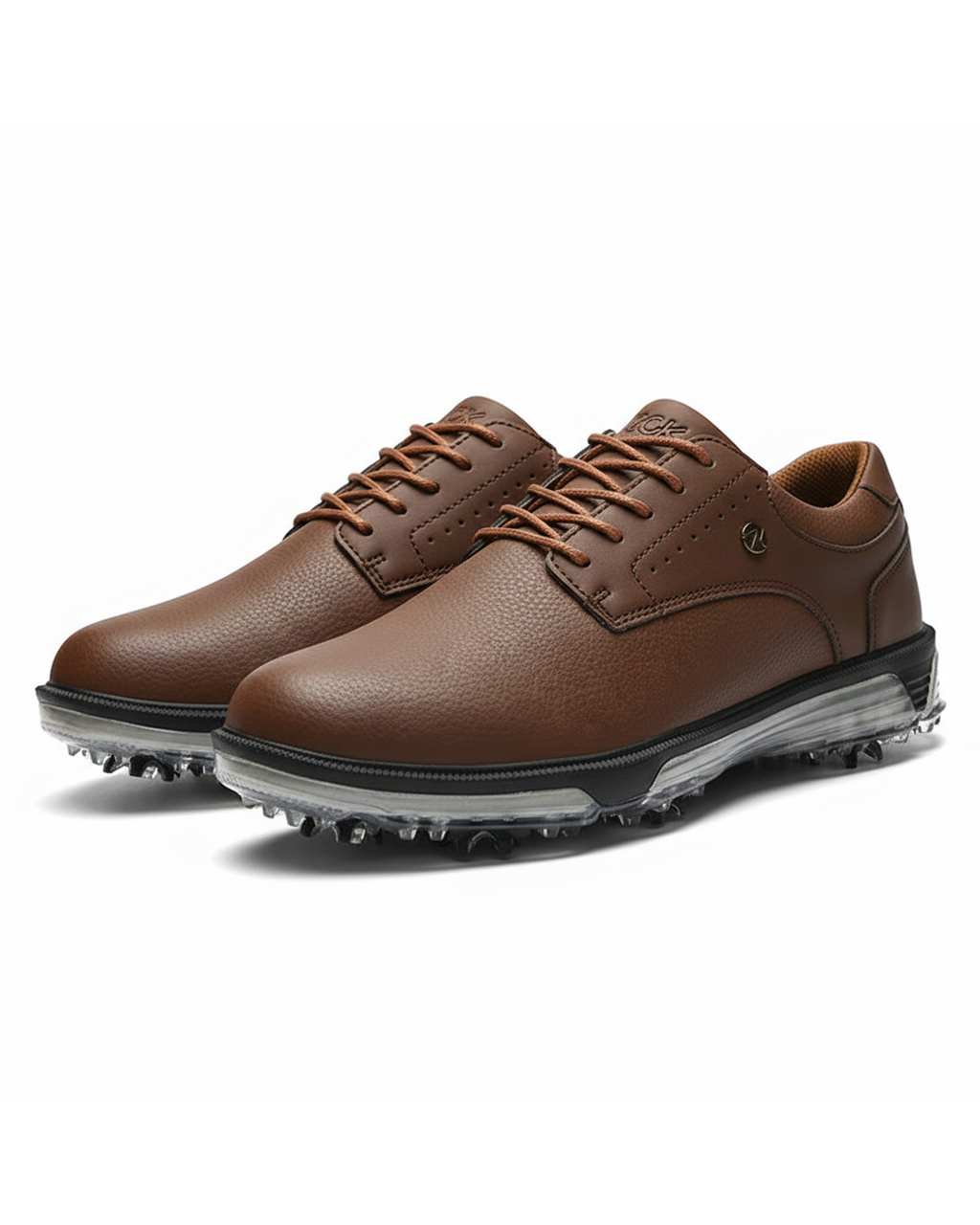 Scarpe da golf da uomo antiscivolo e impermeabili – Pelle pieno fiore, ammortizzazione avanzata