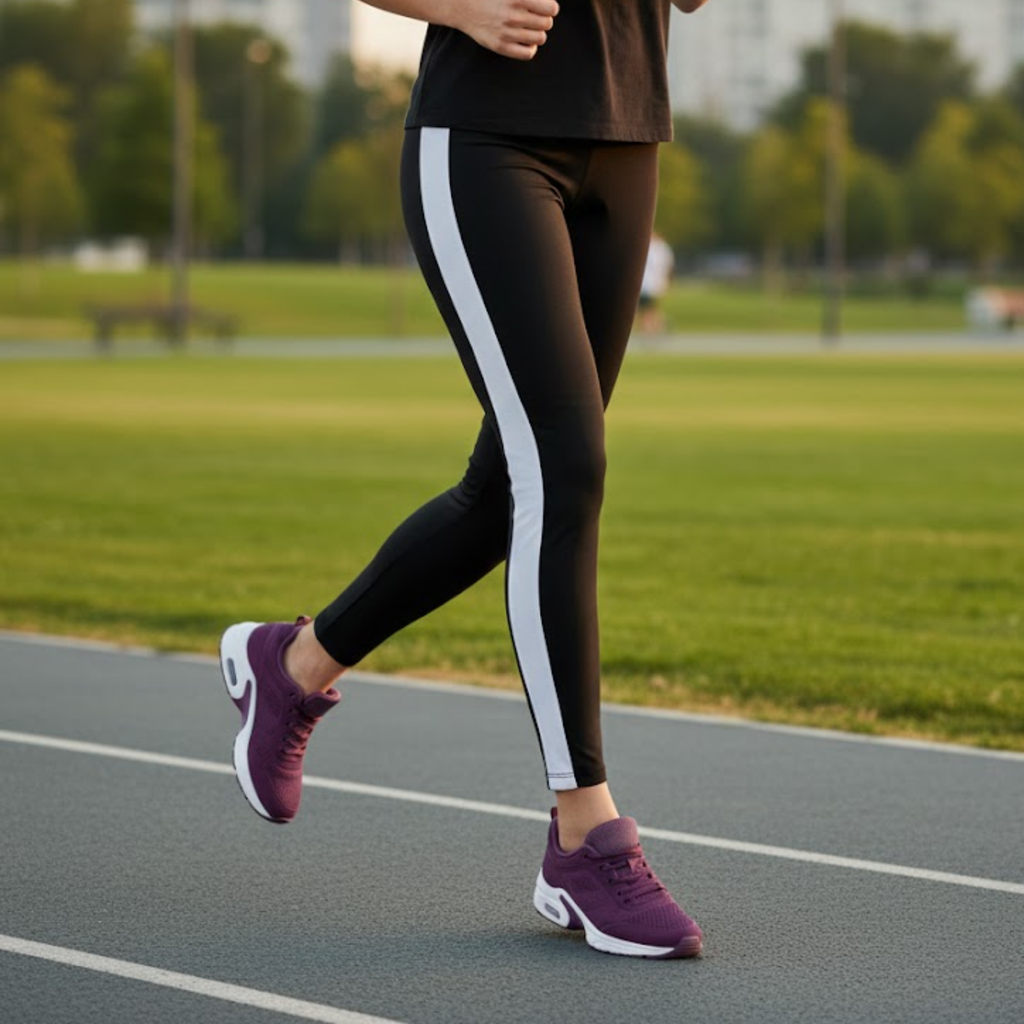 Women Platform Mesh Chunky Running Shoes