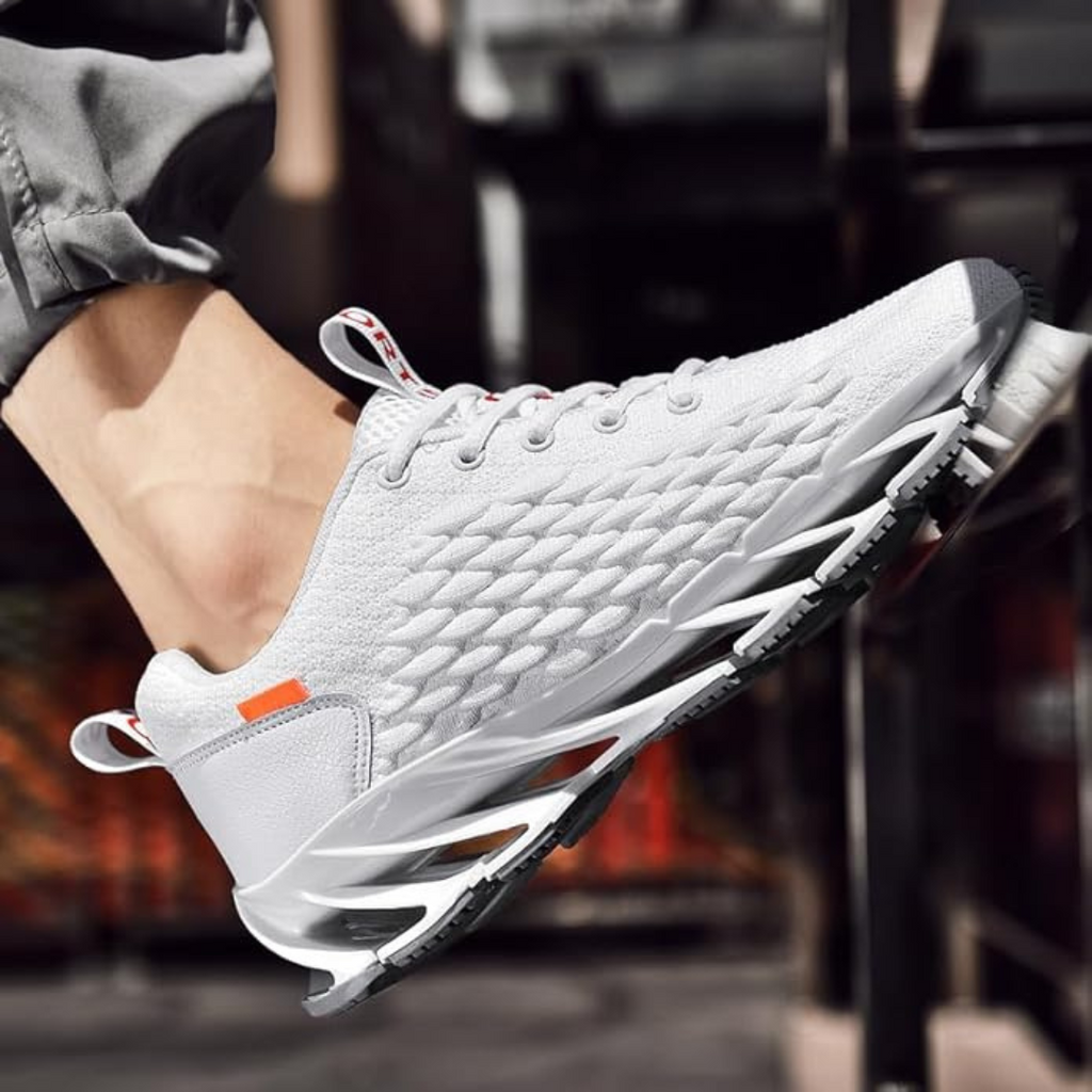 Baskets décontractées unisexes Chaussures de marche en mesh respirant Chaussures de sport légères