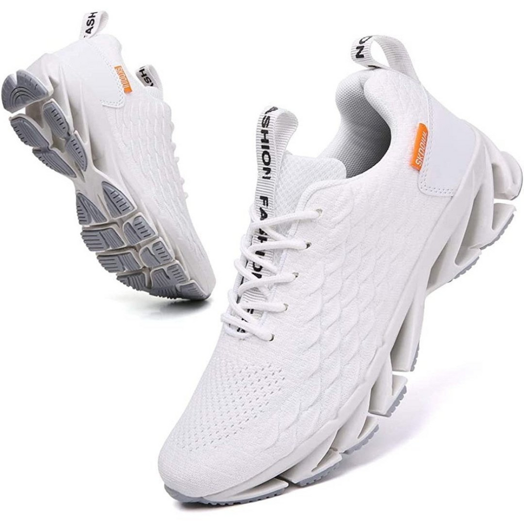 Baskets décontractées unisexes Chaussures de marche en mesh respirant Chaussures de sport légères