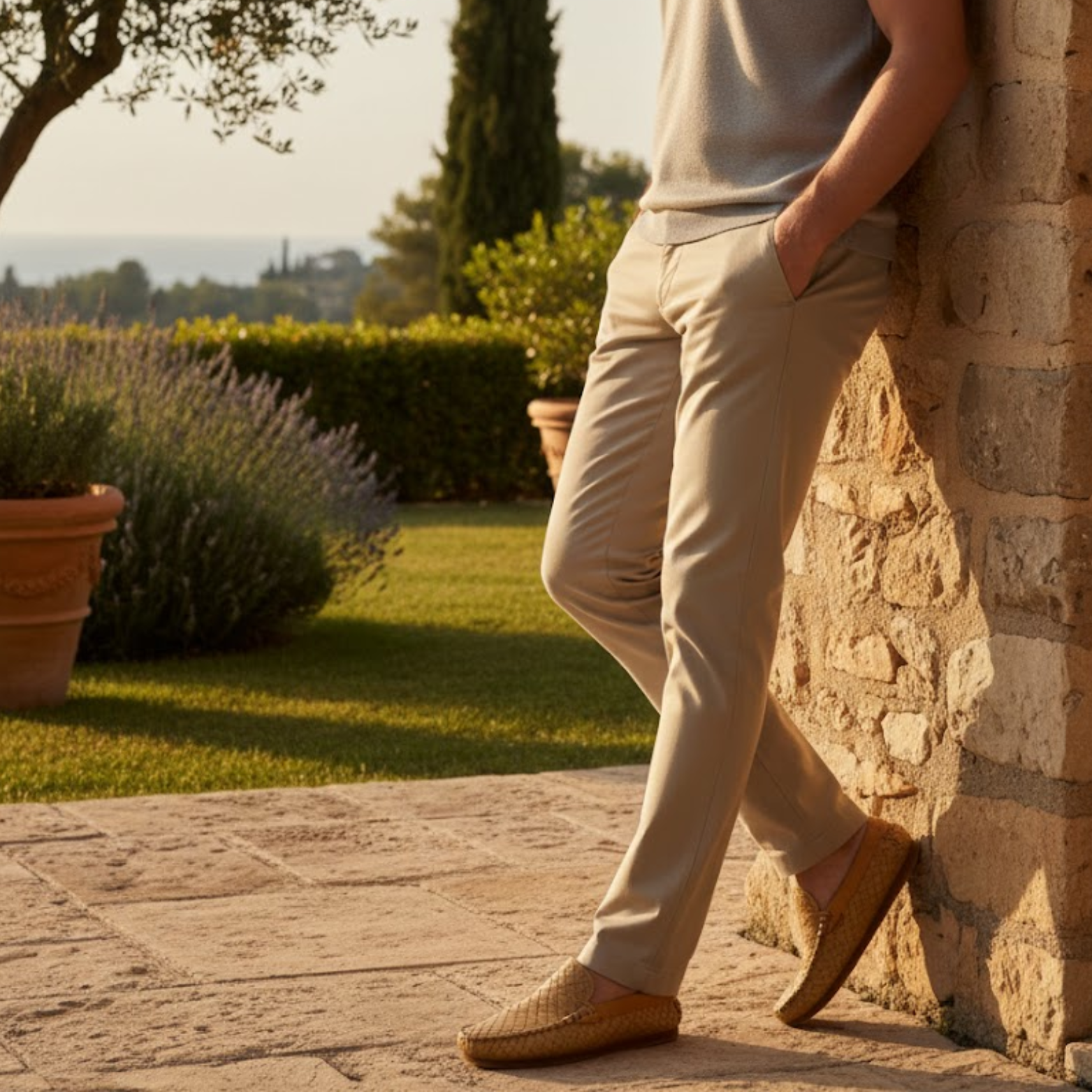 Men's Breathable Slip-on Summer Half Mules