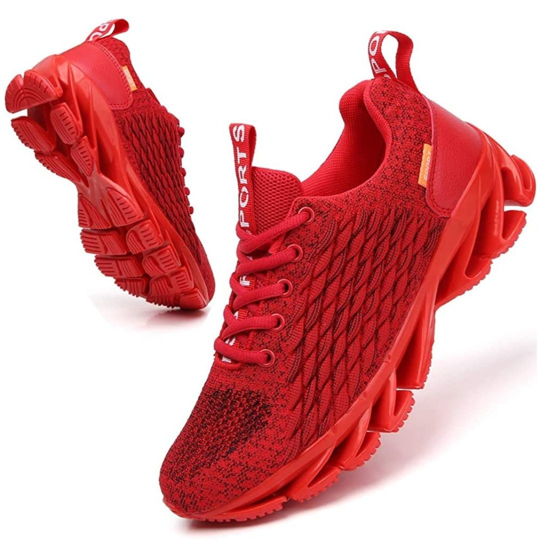 Baskets décontractées unisexes Chaussures de marche en mesh respirant Chaussures de sport légères