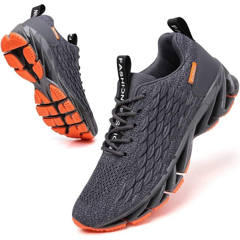 Baskets décontractées unisexes Chaussures de marche en mesh respirant Chaussures de sport légères