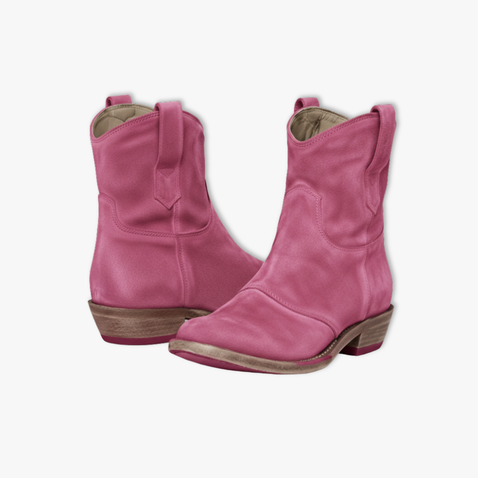 Luxury Women's Suede Ankle Boots Non-Slip Slip-On