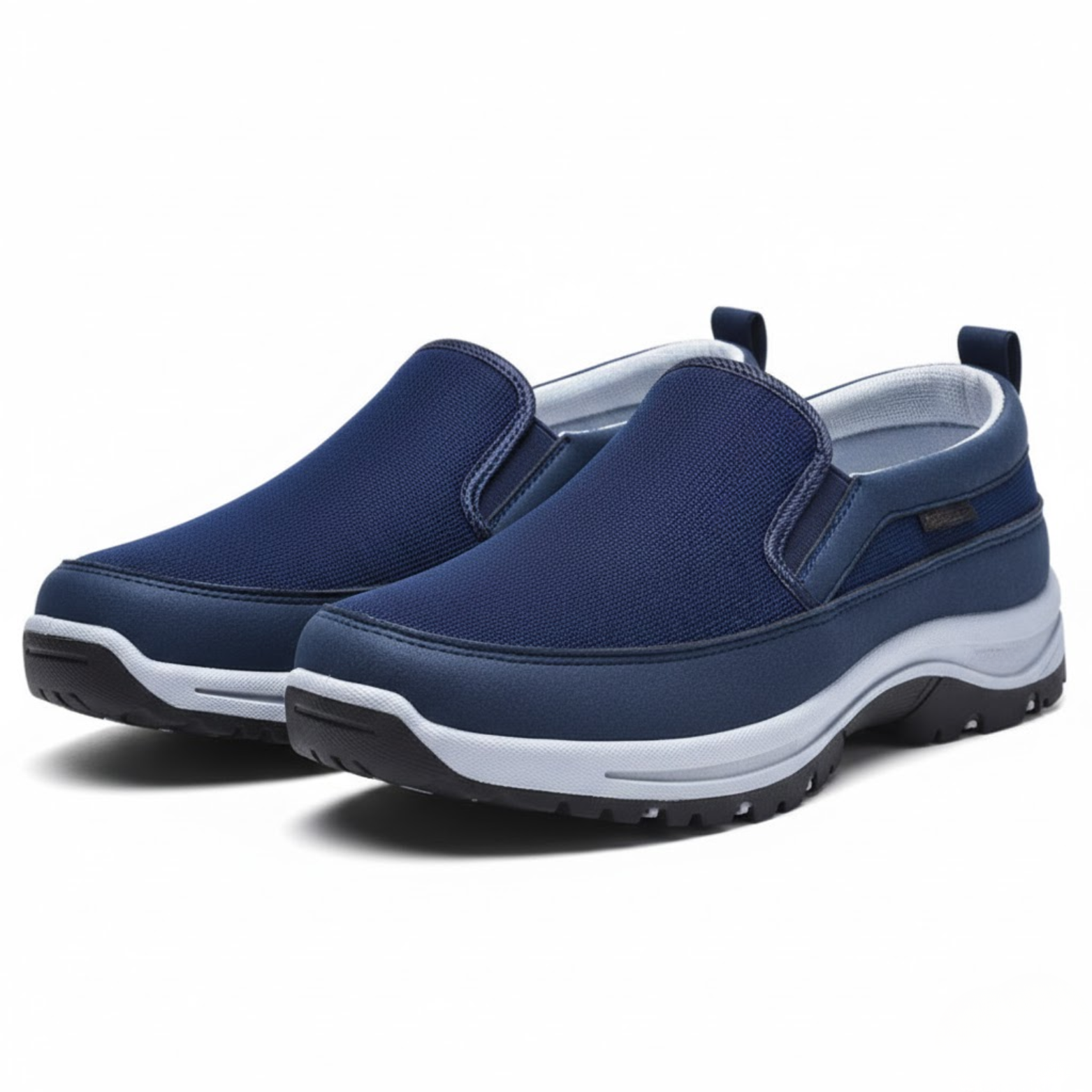 Men's Lightweight Breathable Mesh Loafers Retro Non-Slip Driving Sneakers