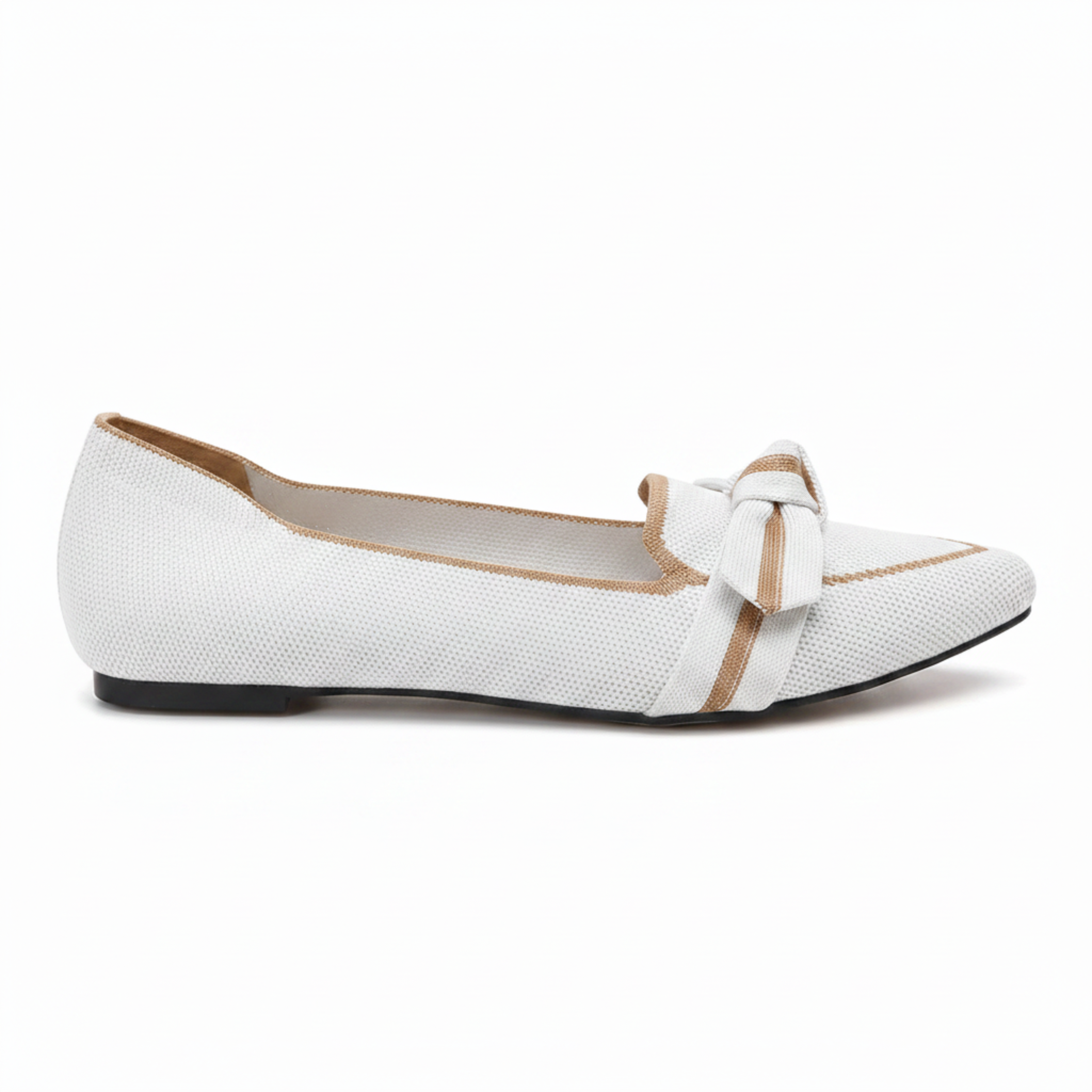 Mocassins orthopédiques pour femmes, bout pointu, en mesh respirant, chaussures plates à enfiler