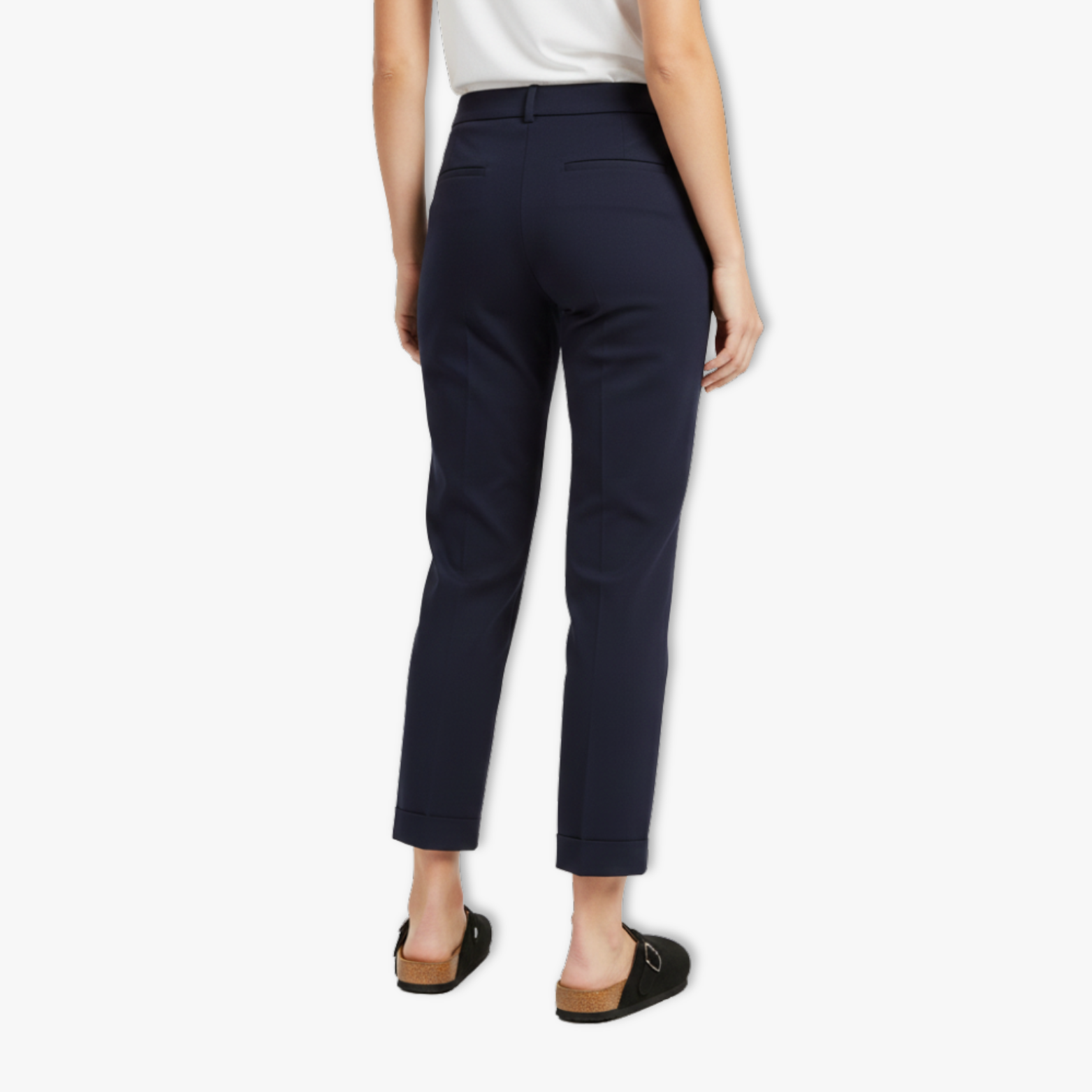 Women's Fashion Cork Suede Mules Slippers