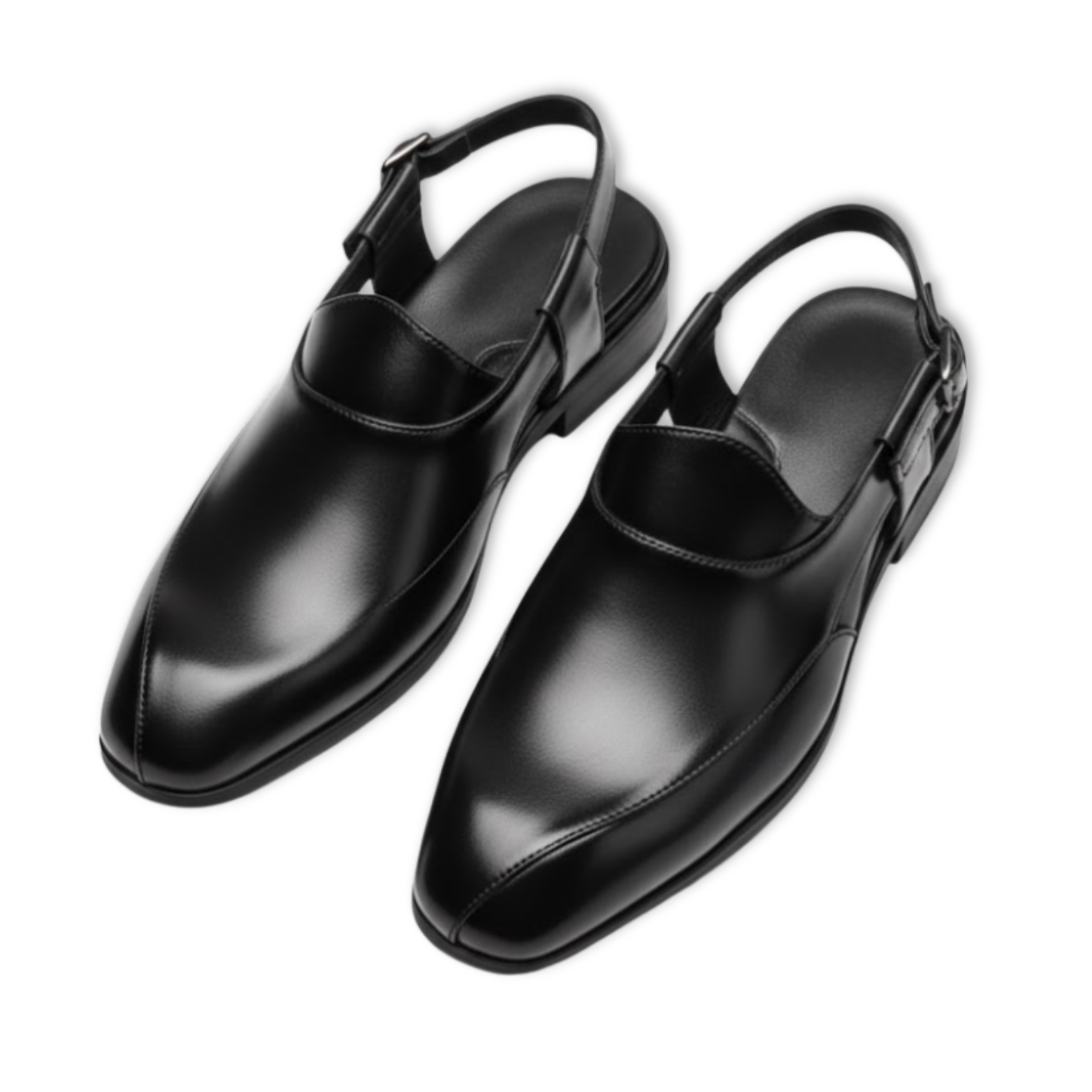 Men's Genuine Leather Casual Flat Sandals