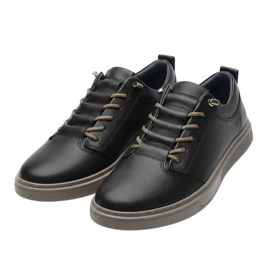 Men's Genuine Leather Italian Lace Up Oxford Shoes