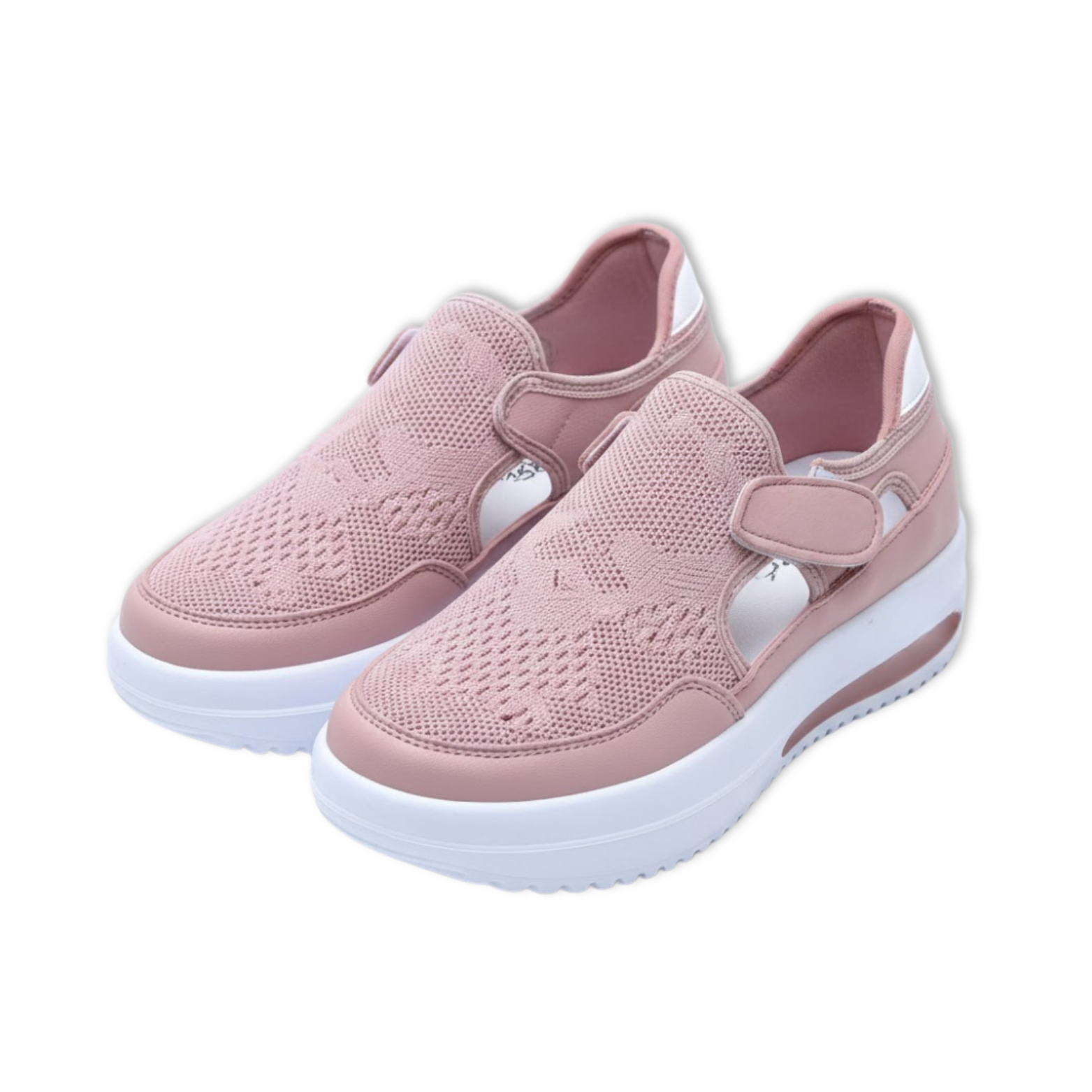 Women's Hollow Out Canvas Platform Sneakers