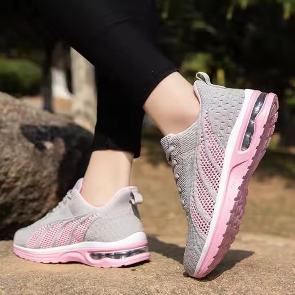 Scarpe ortopediche da passeggio per donna con supporto dell'arco e suola con cuscinetto d'aria