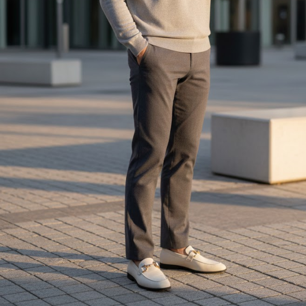 Men's Suede Horsebit Slip-on Formal Loafers