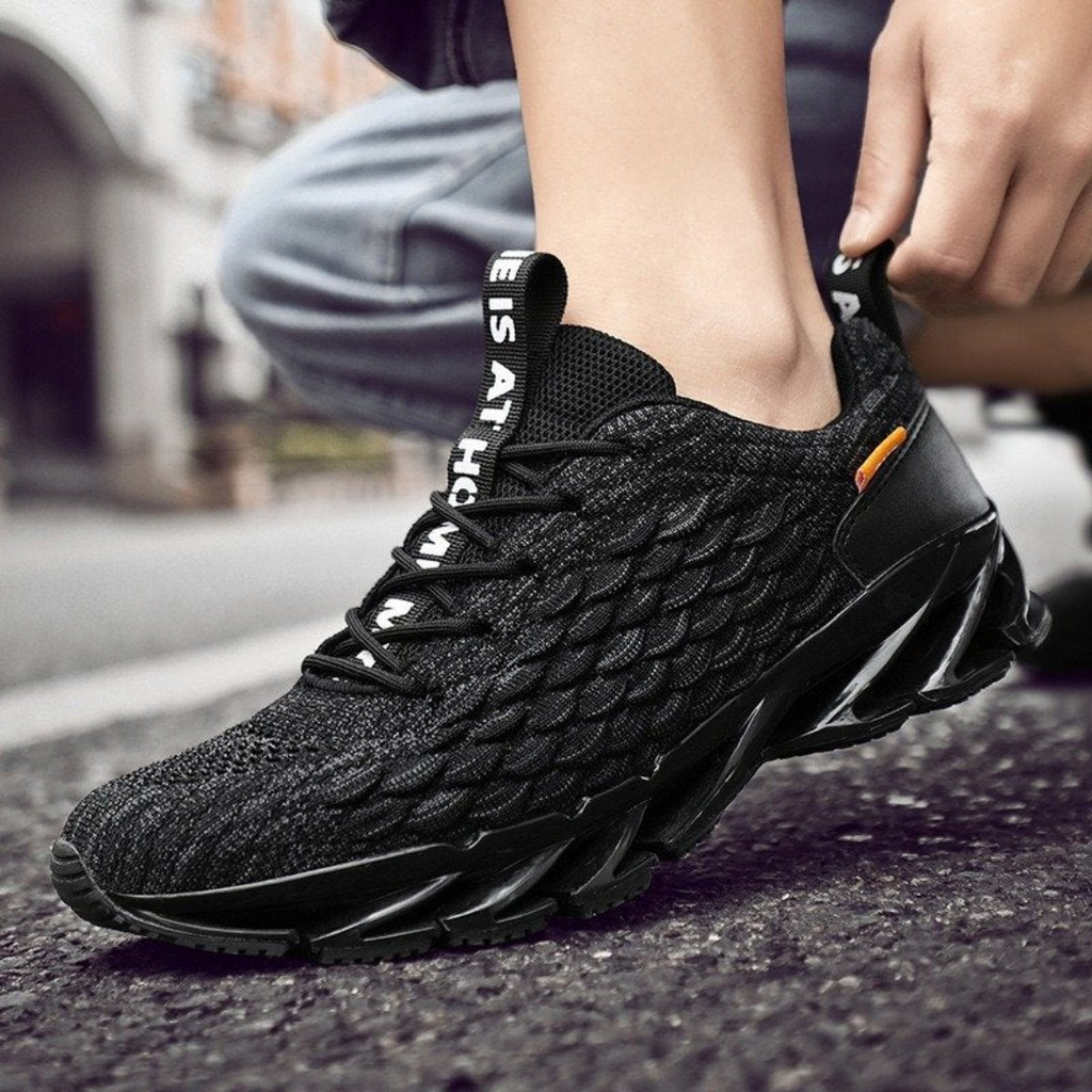 Baskets décontractées unisexes Chaussures de marche en mesh respirant Chaussures de sport légères