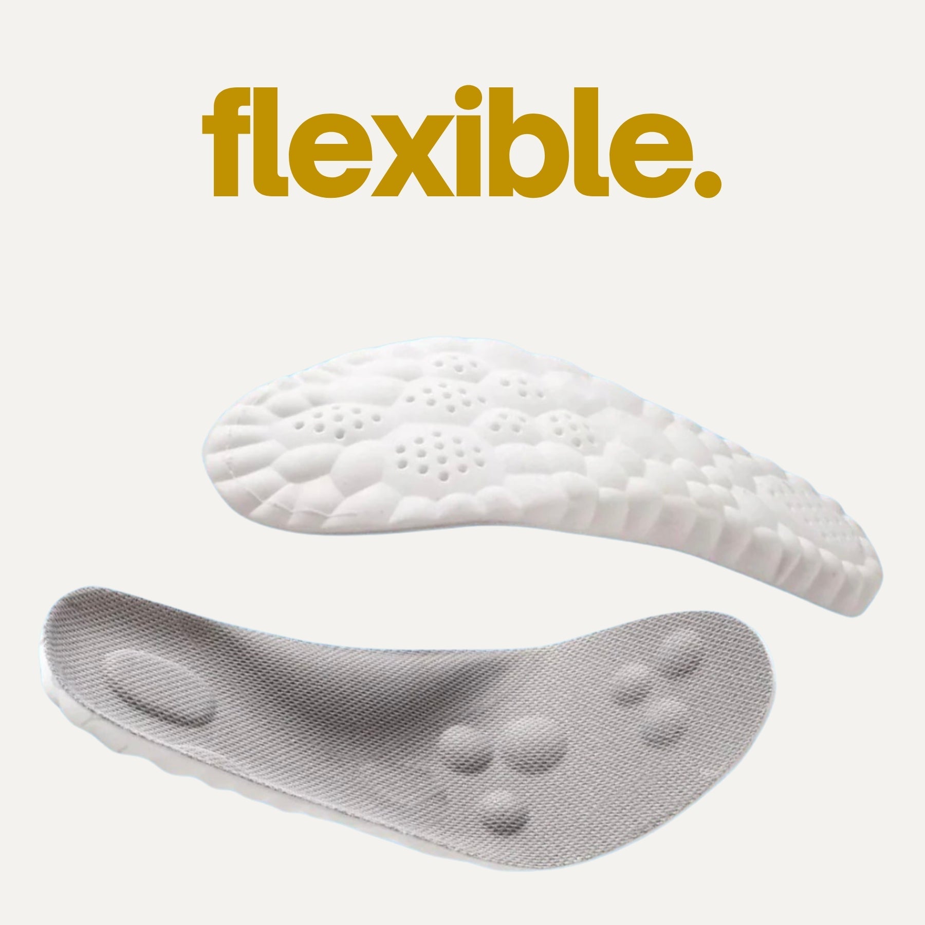 Orthopedic Sports Insoles Shock Absorption Soft PU Foam Shoe Inserts Running Cushions