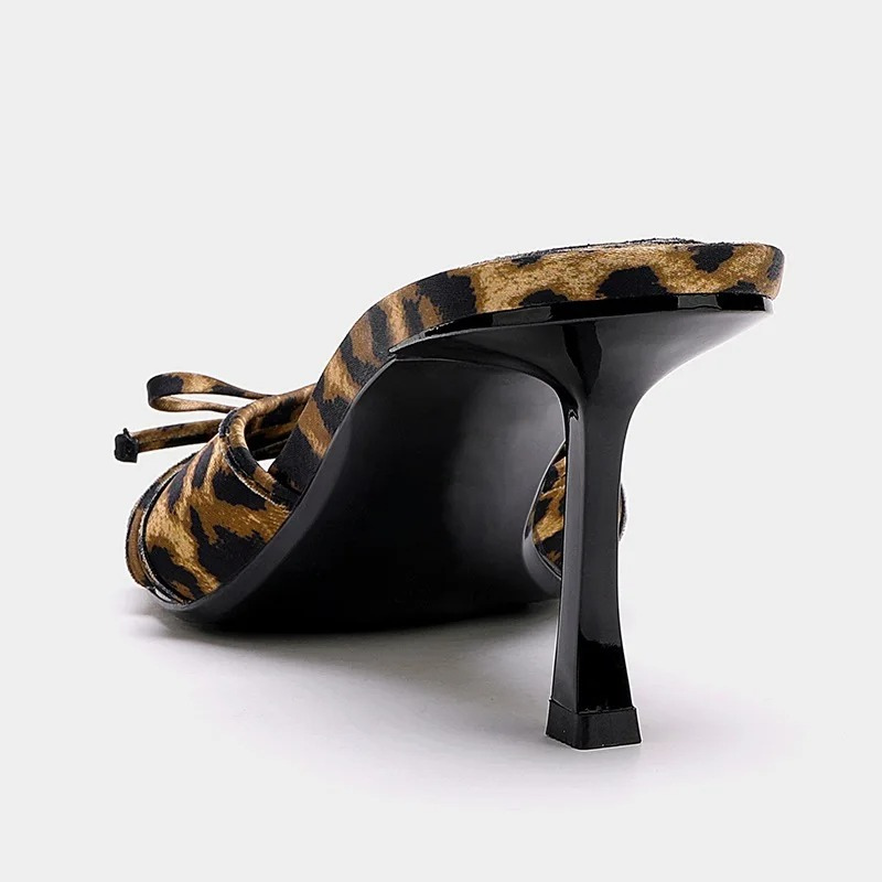 Women's Comfort Kitten Heel Mule Sandals – Open Toe, Airy Slip-On Design