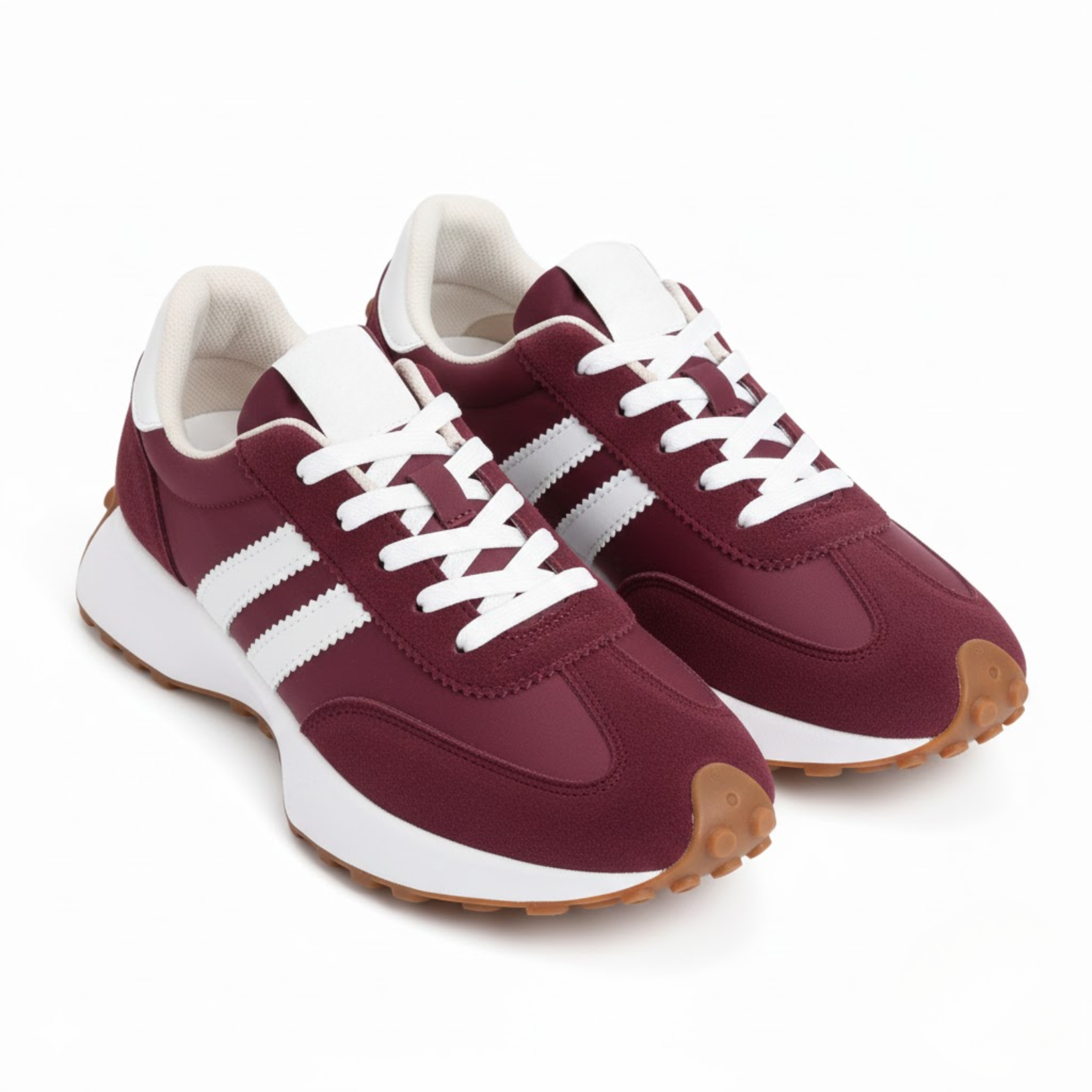 Scarpe sportive da donna alla moda con blocchi di colore, suola spessa, traspiranti, versatili per studenti e uso casual