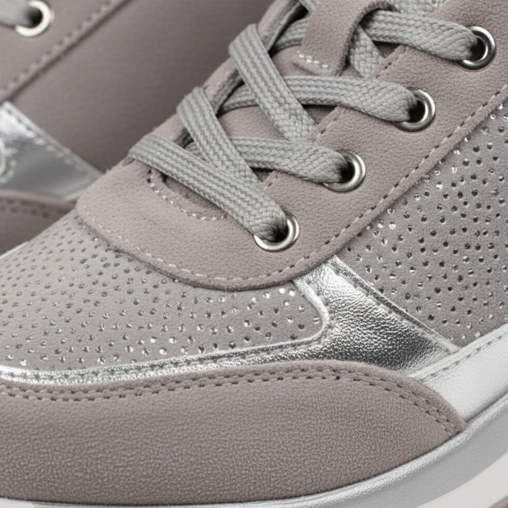 New Women's Lightweight Wedge Vulcanized Sneakers