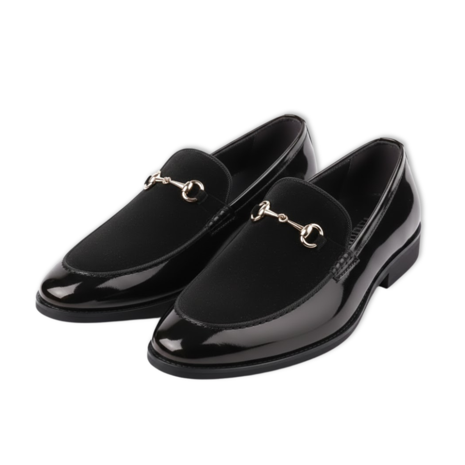 Men Luxury Business Oxford Patent Leather Shoes