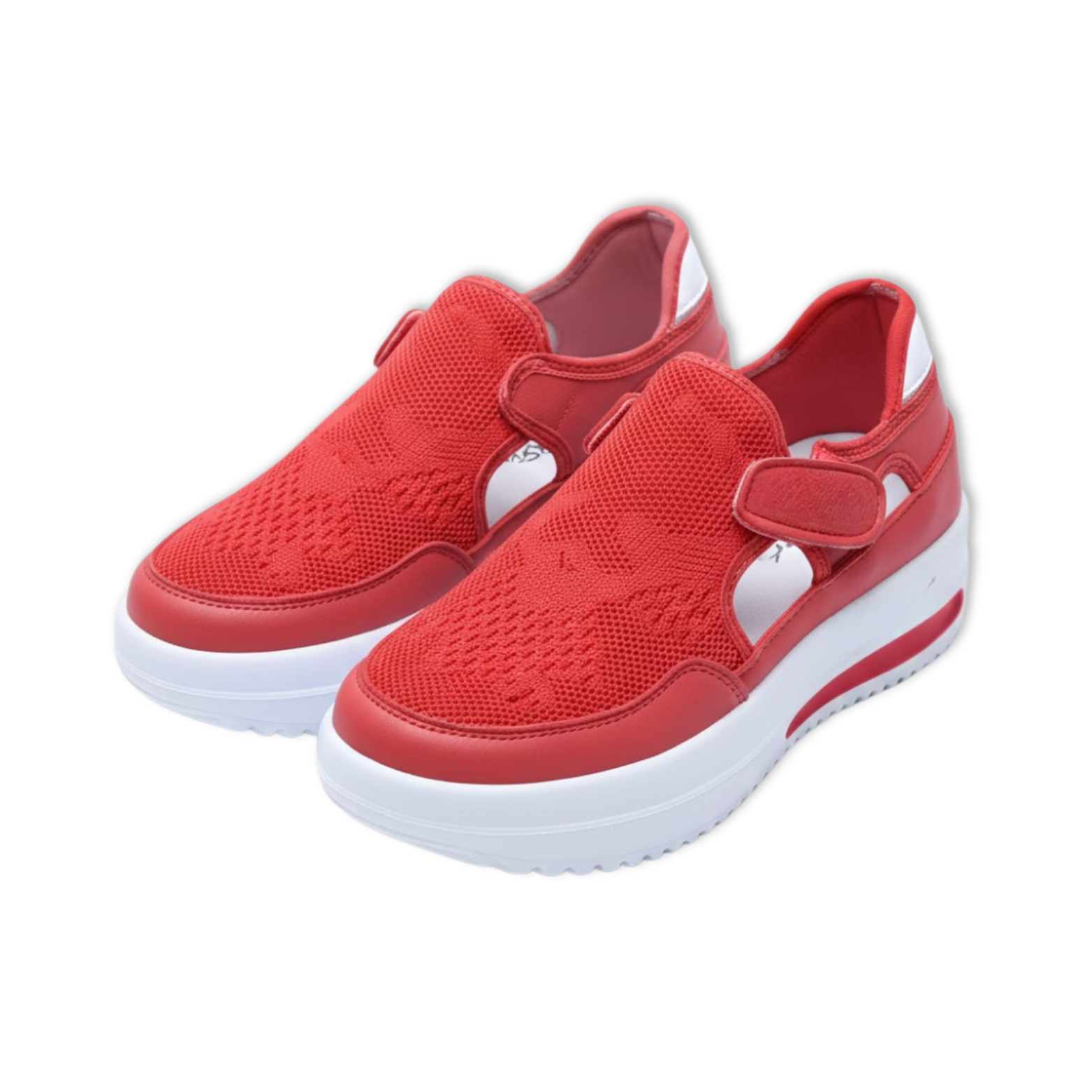 Women's Hollow Out Canvas Platform Sneakers