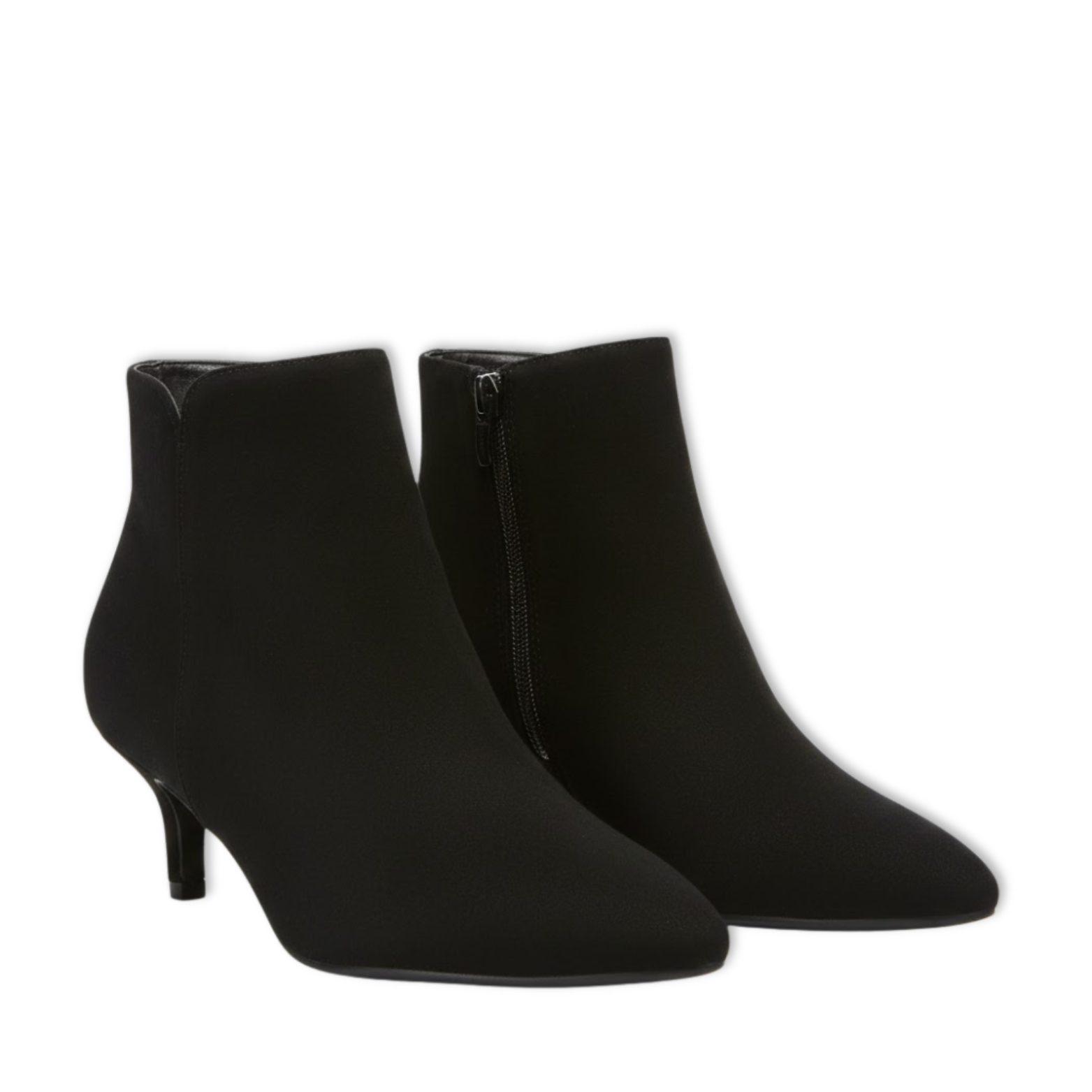 New Heel Women Boots Ankle Boots Pointed Toe Thin Heel