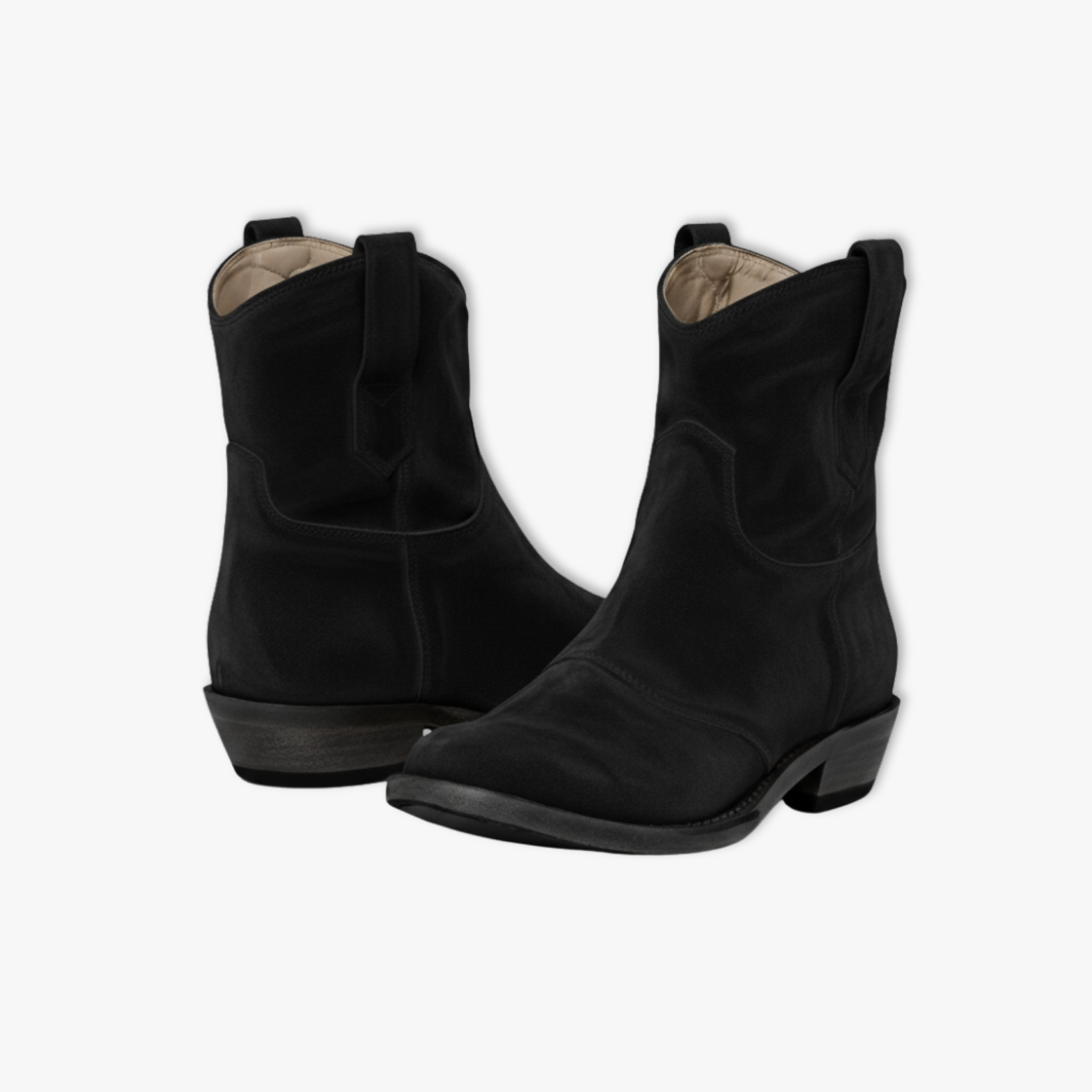 Luxury Women's Suede Ankle Boots Non-Slip Slip-On