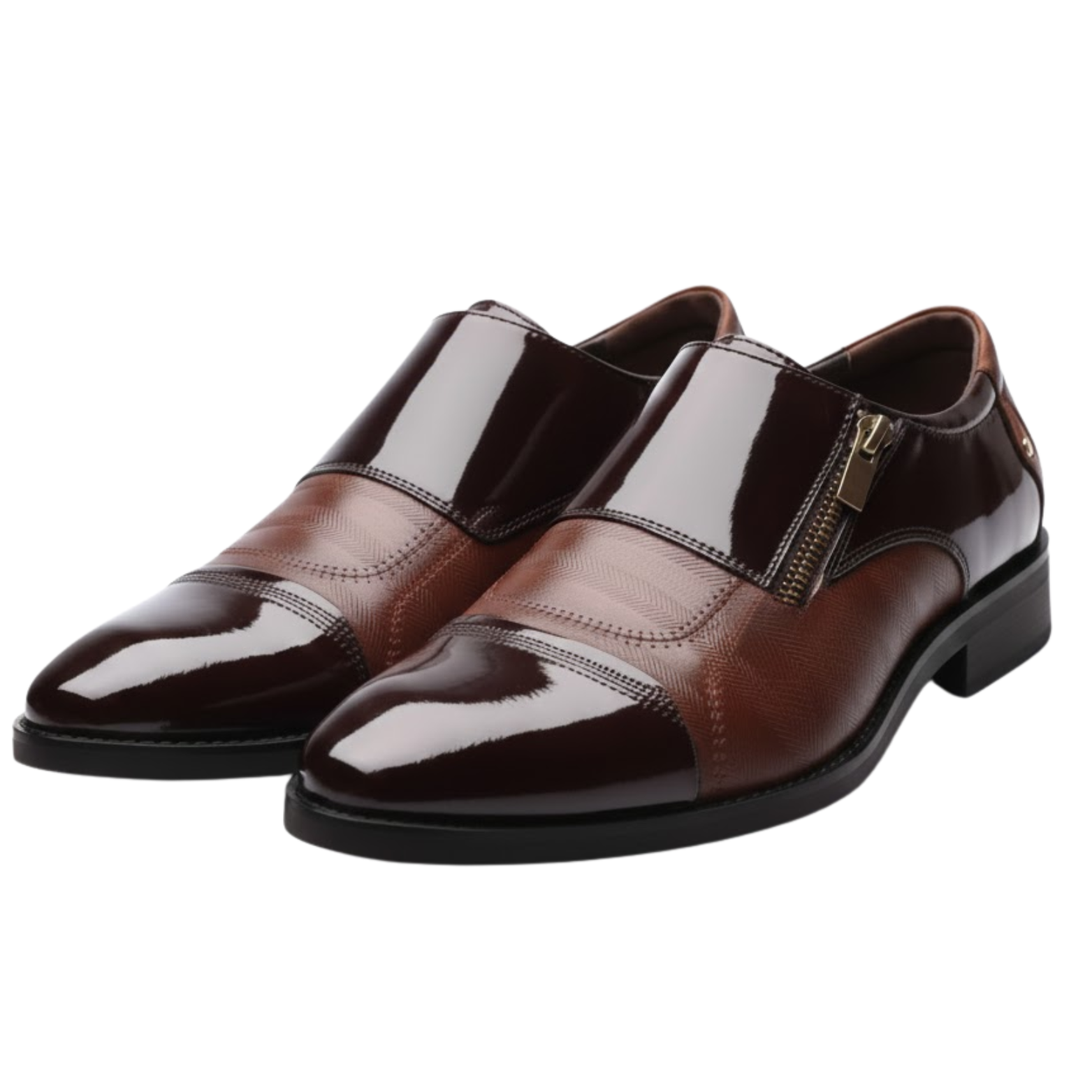 Business Luxury OXford Shoes Men Breathable Leather – Walkourpath Business Luxury OXford Shoes Men Breathable Leather – Walkourpath