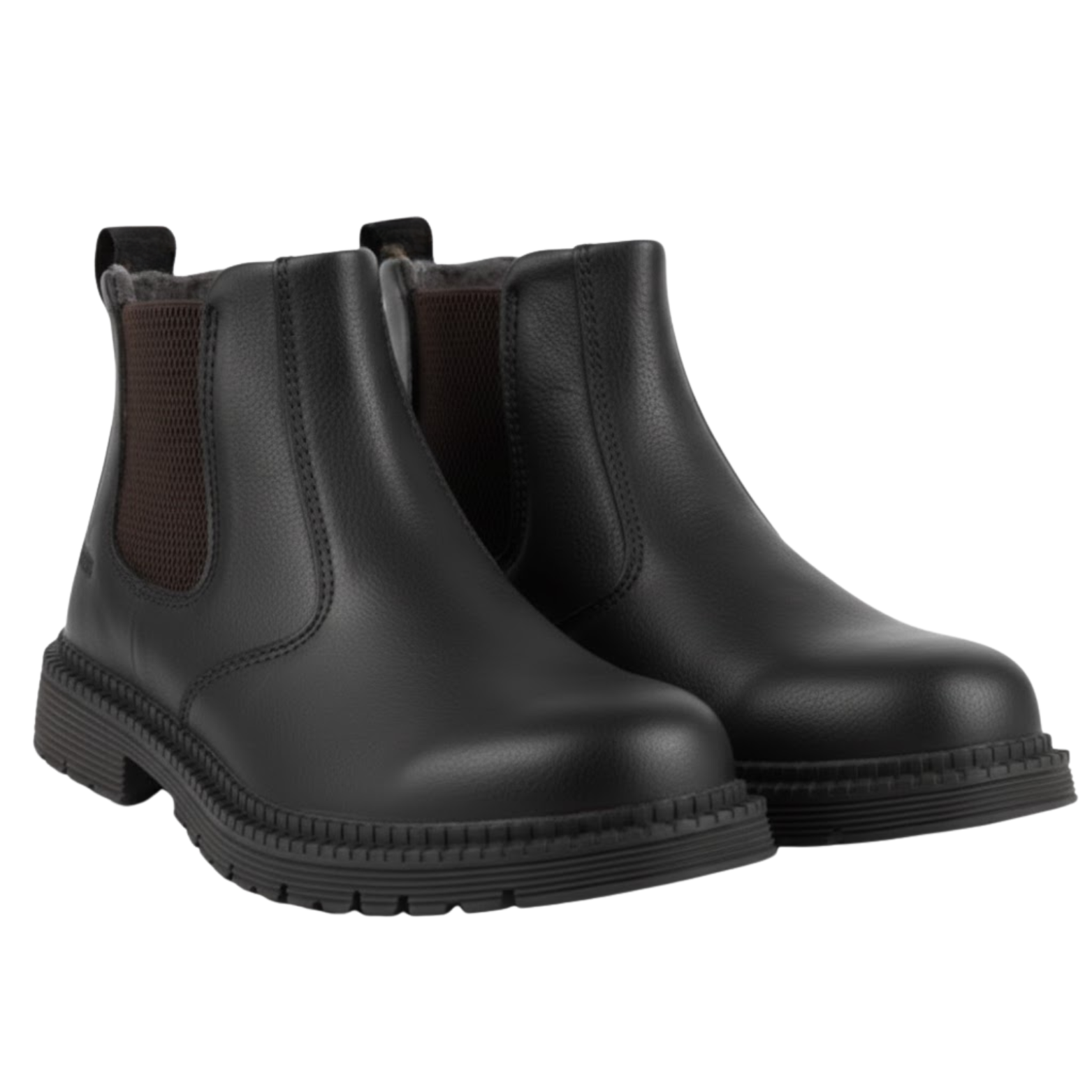 Waterproof Work Safety Boots Men Leather Steel Toe