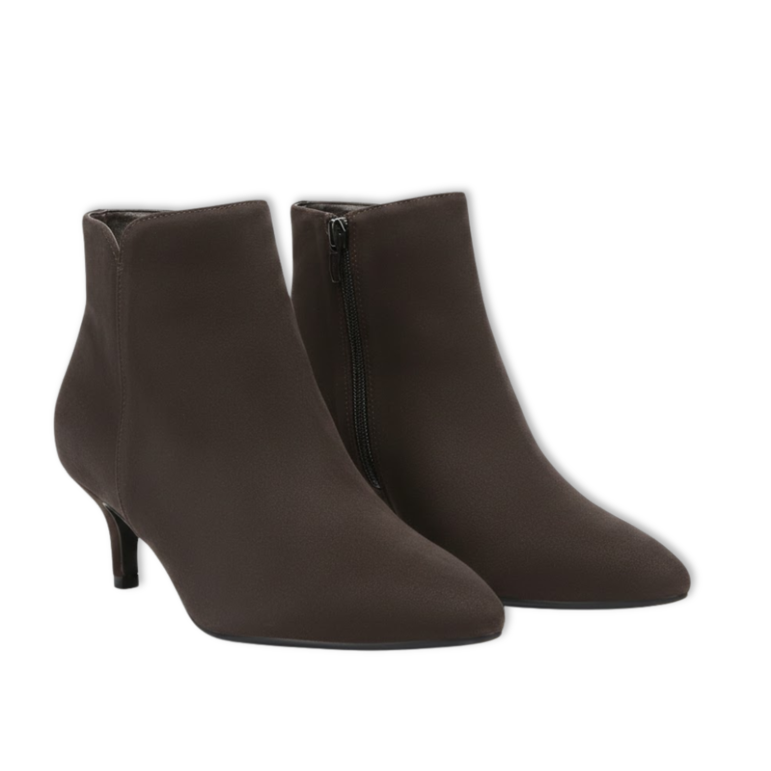 New Heel Women Boots Ankle Boots Pointed Toe Thin Heel