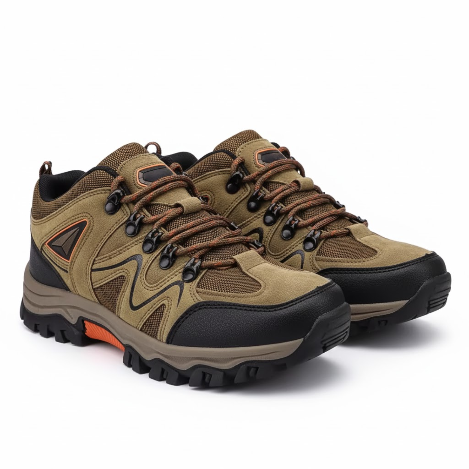 Men's All-Terrain Outdoor Sports Shoes Breathable Mesh Non-Slip Hiking and Cycling Footwear