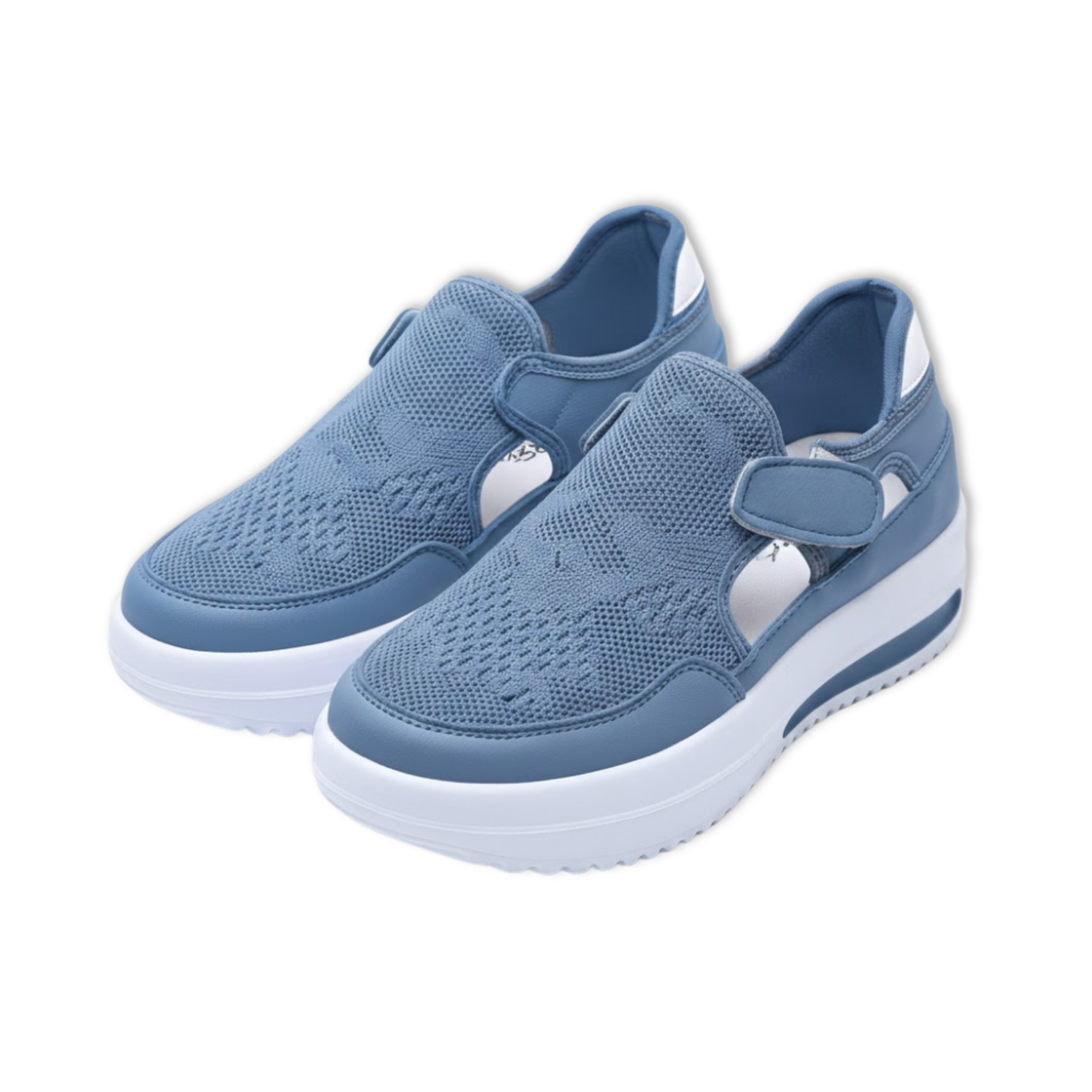 Women's Hollow Out Canvas Platform Sneakers