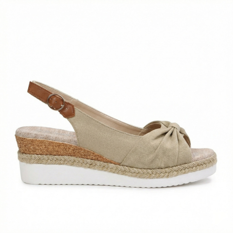 Women's Orthopedic Wedge Sandals Adjustable Slingback Shoes
