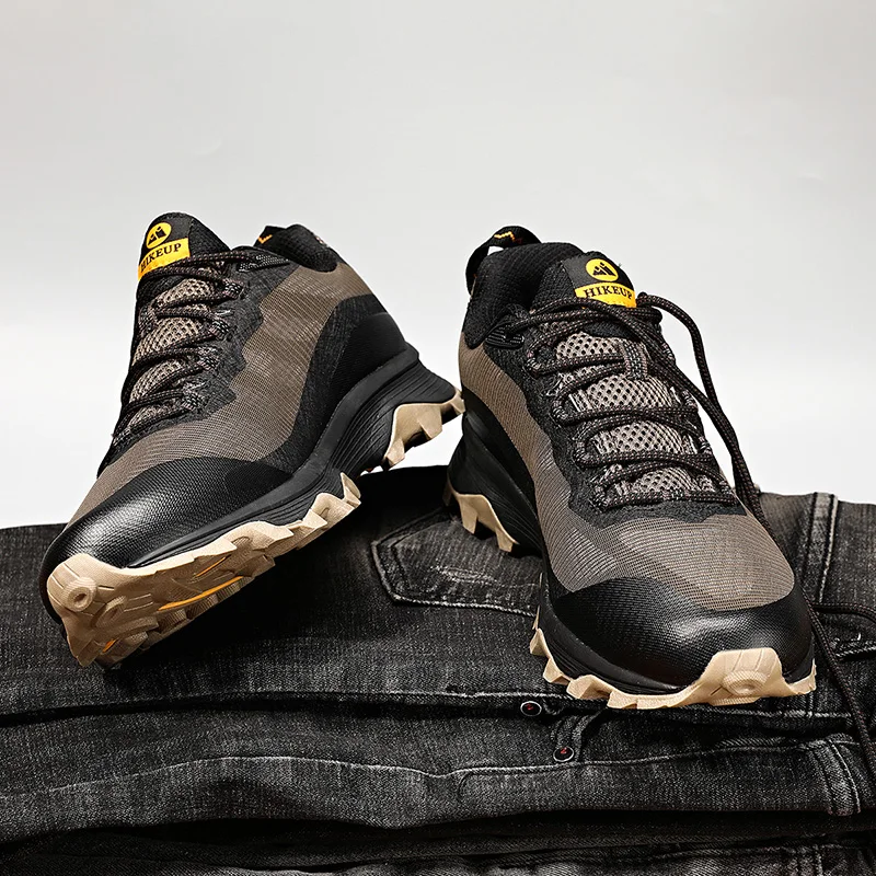 Unisex Hiking Shoes Breathable Mesh Trail Sneakers